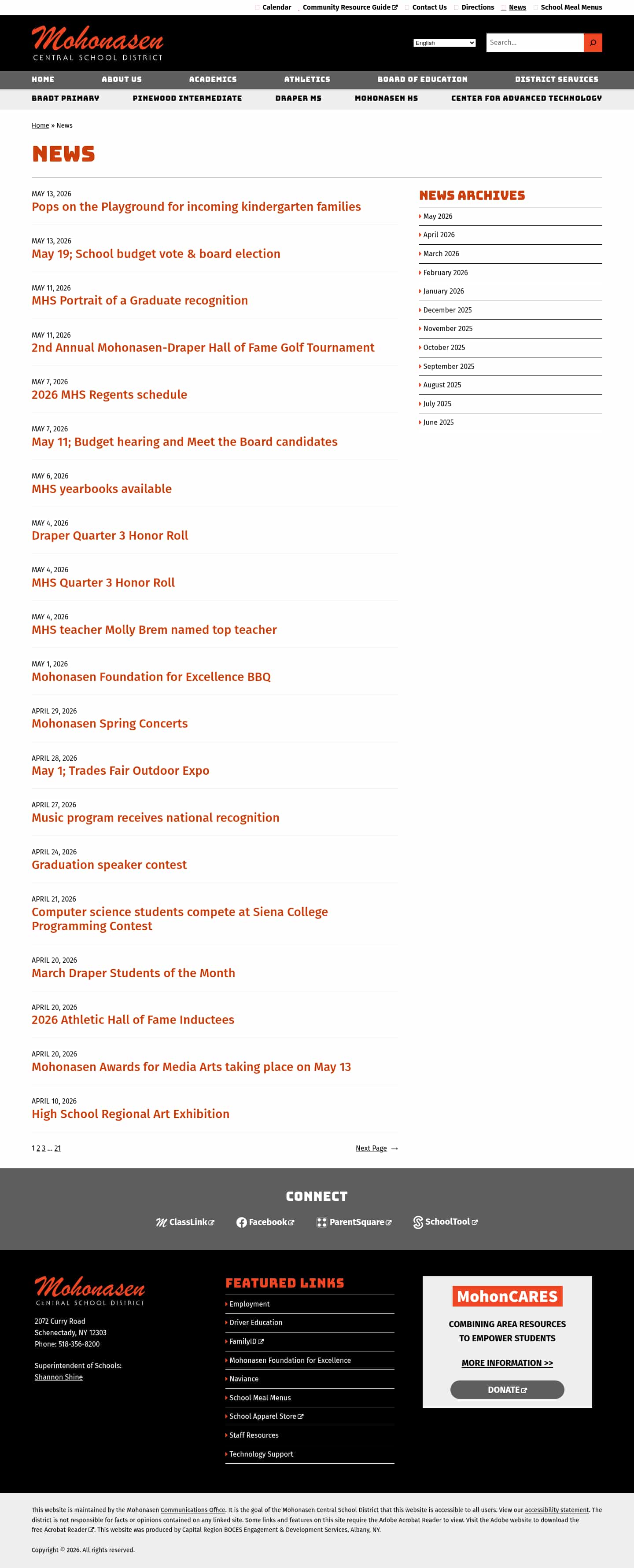 Latest website image capture