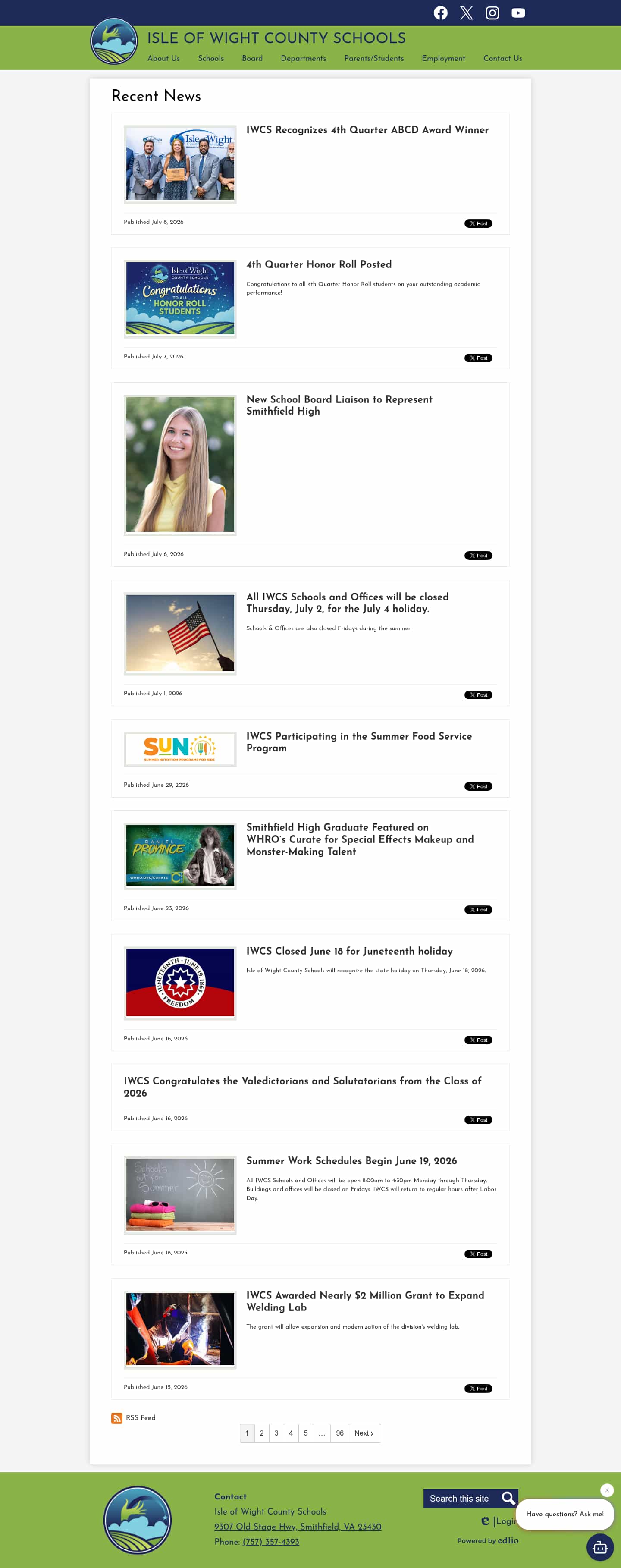 Latest website image capture