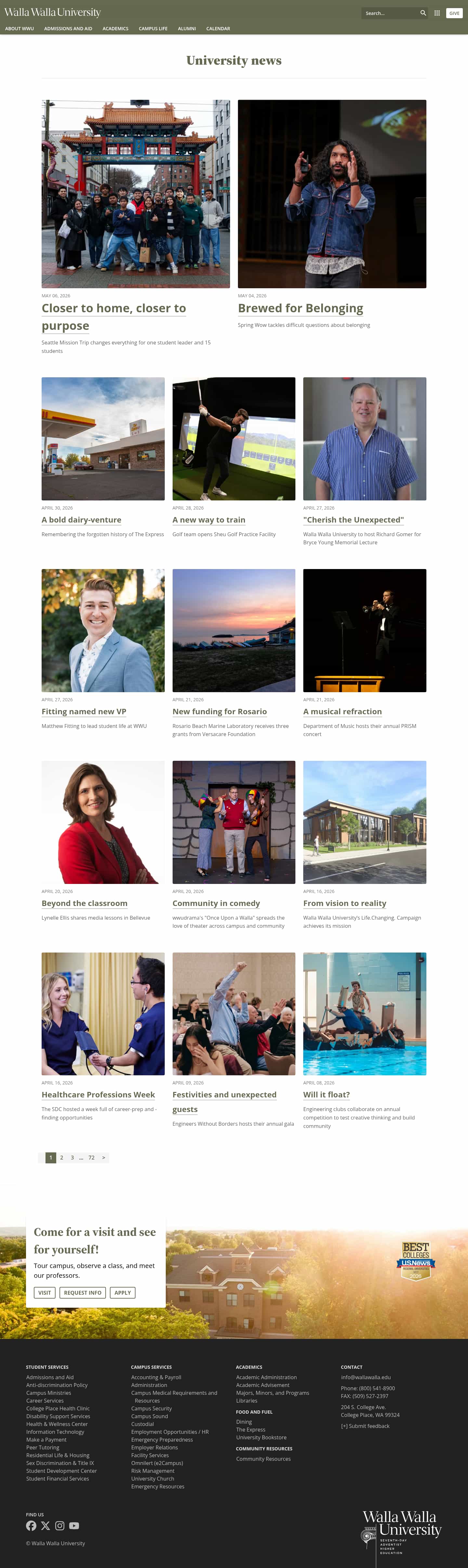 Latest website image capture