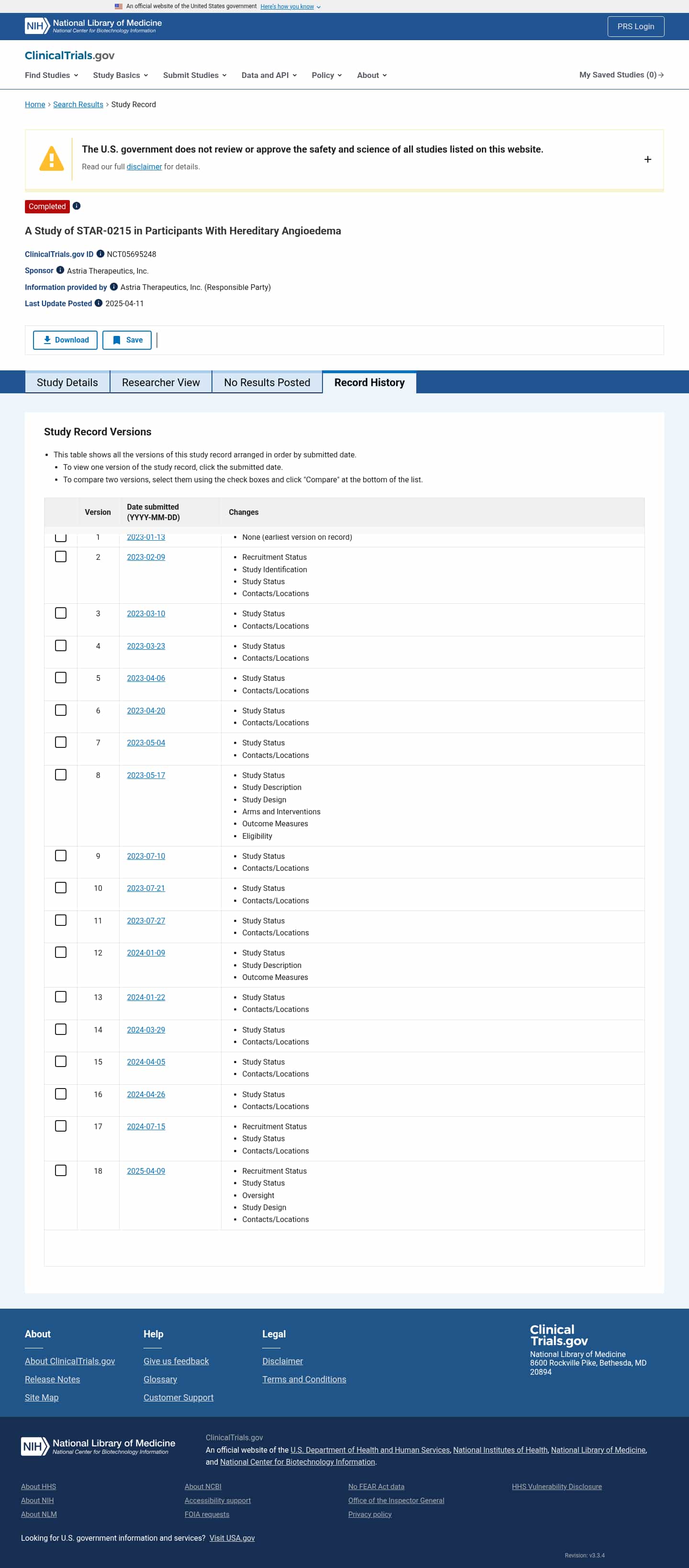 Latest website image capture