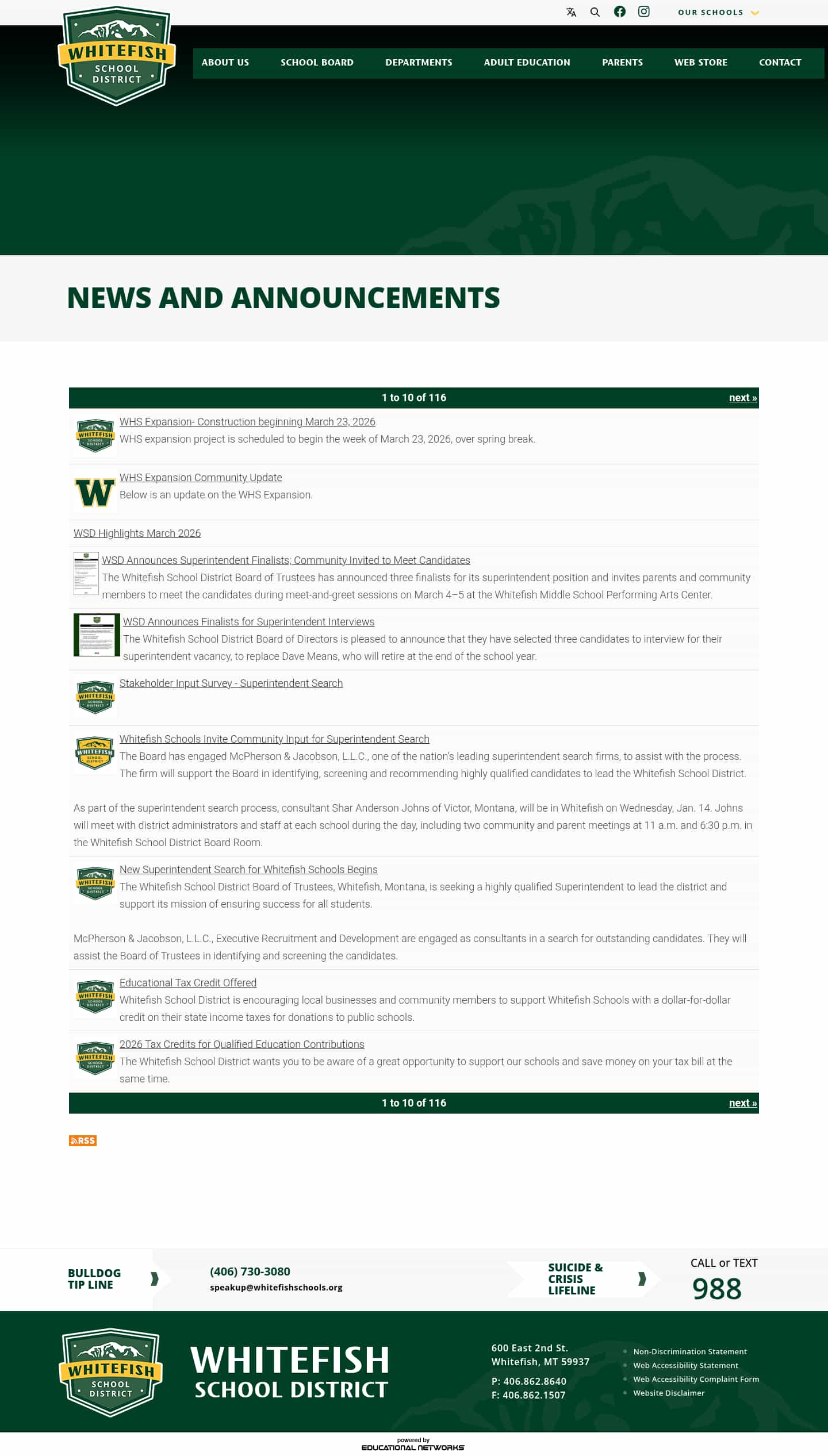 Latest website image capture