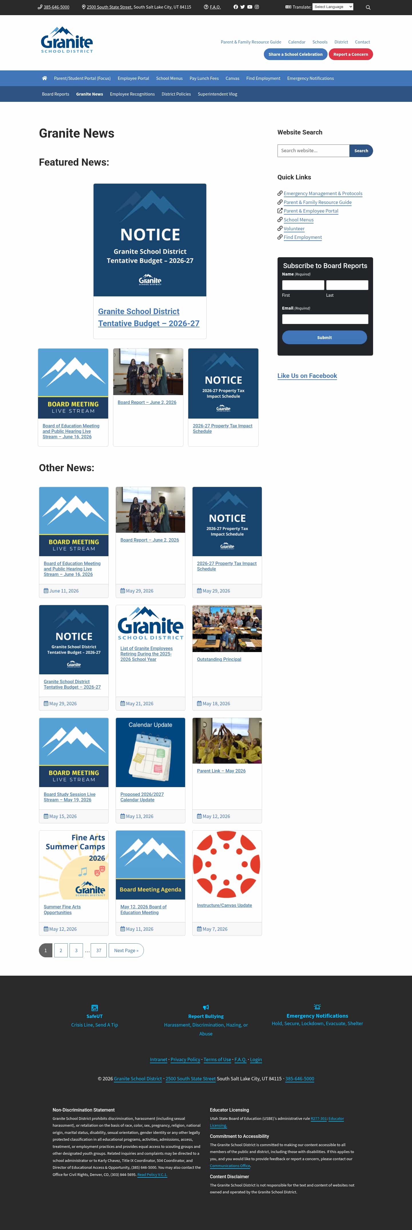 Latest website image capture