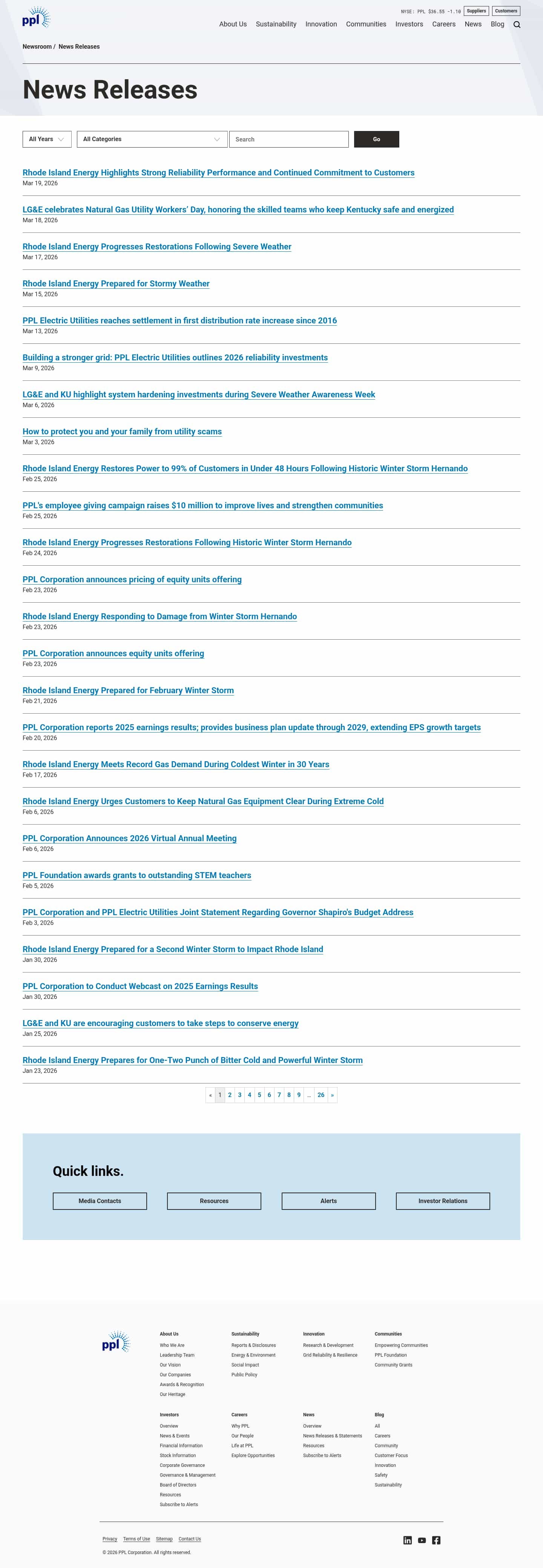 Latest website image capture