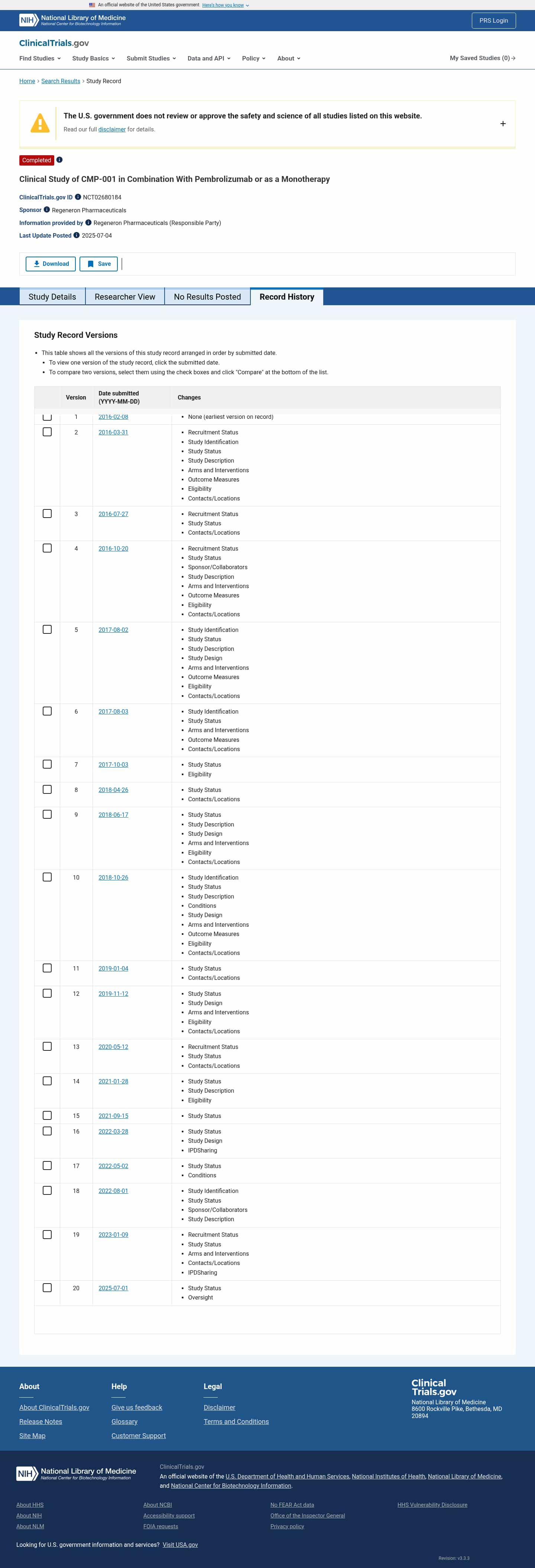 Latest website image capture