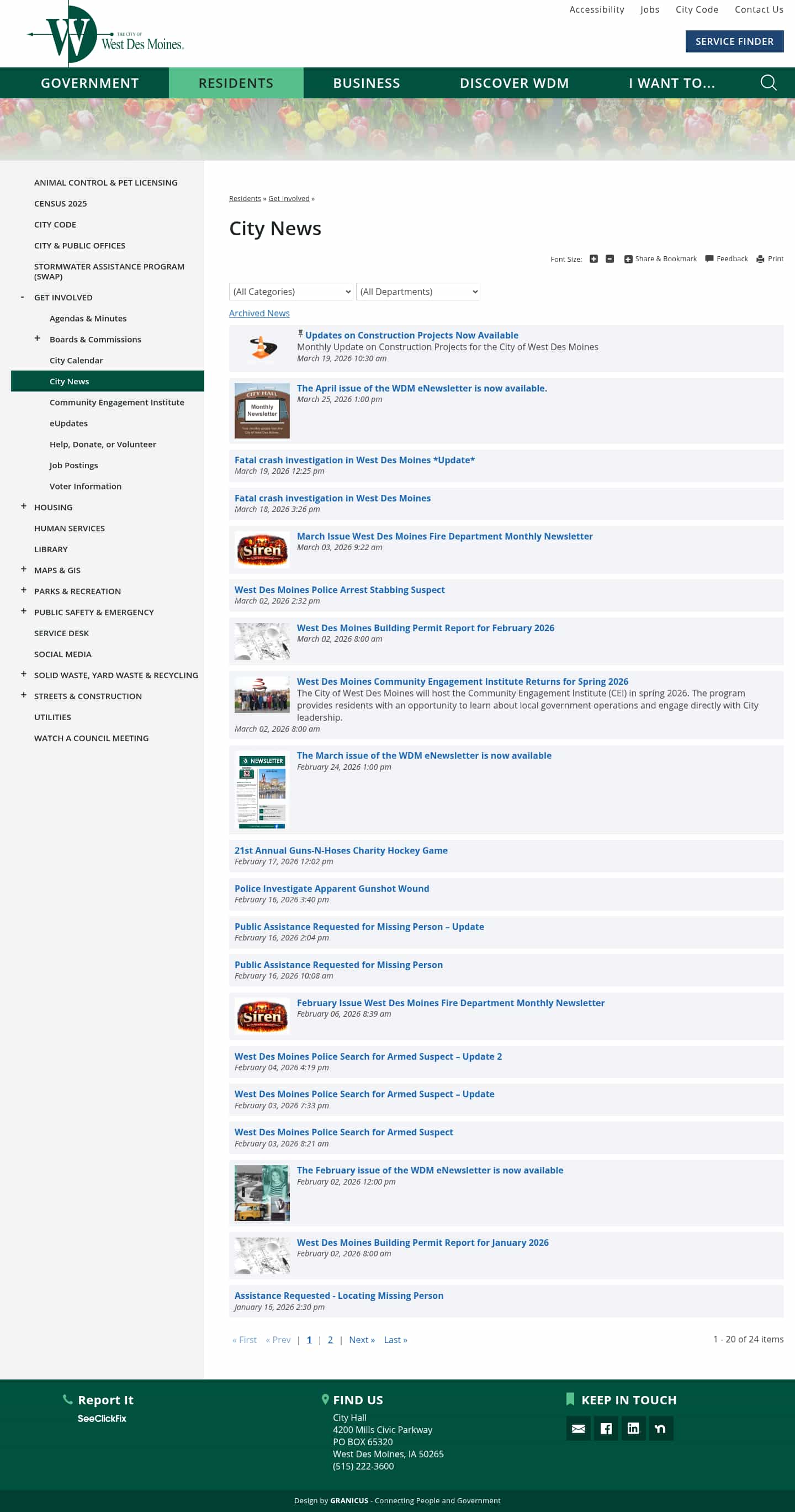 Latest website image capture