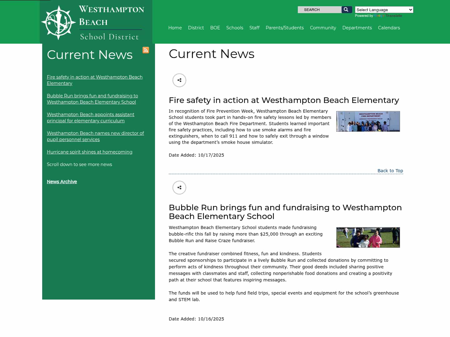 Latest website image capture