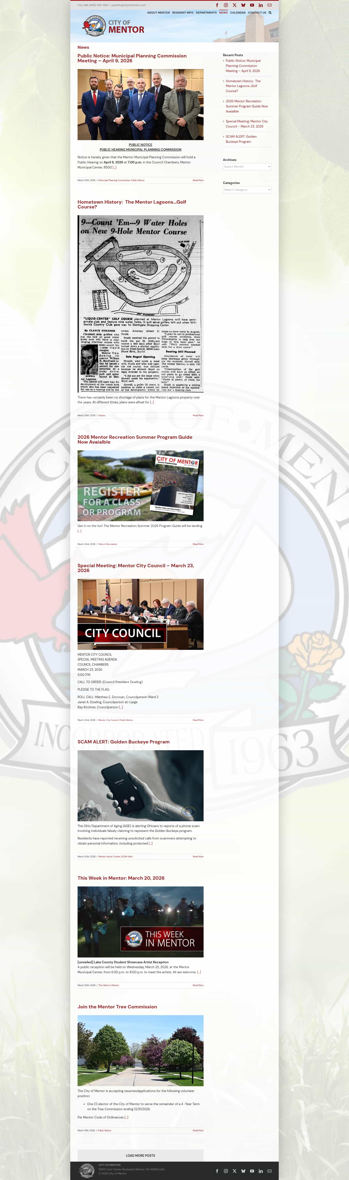 Latest website image capture