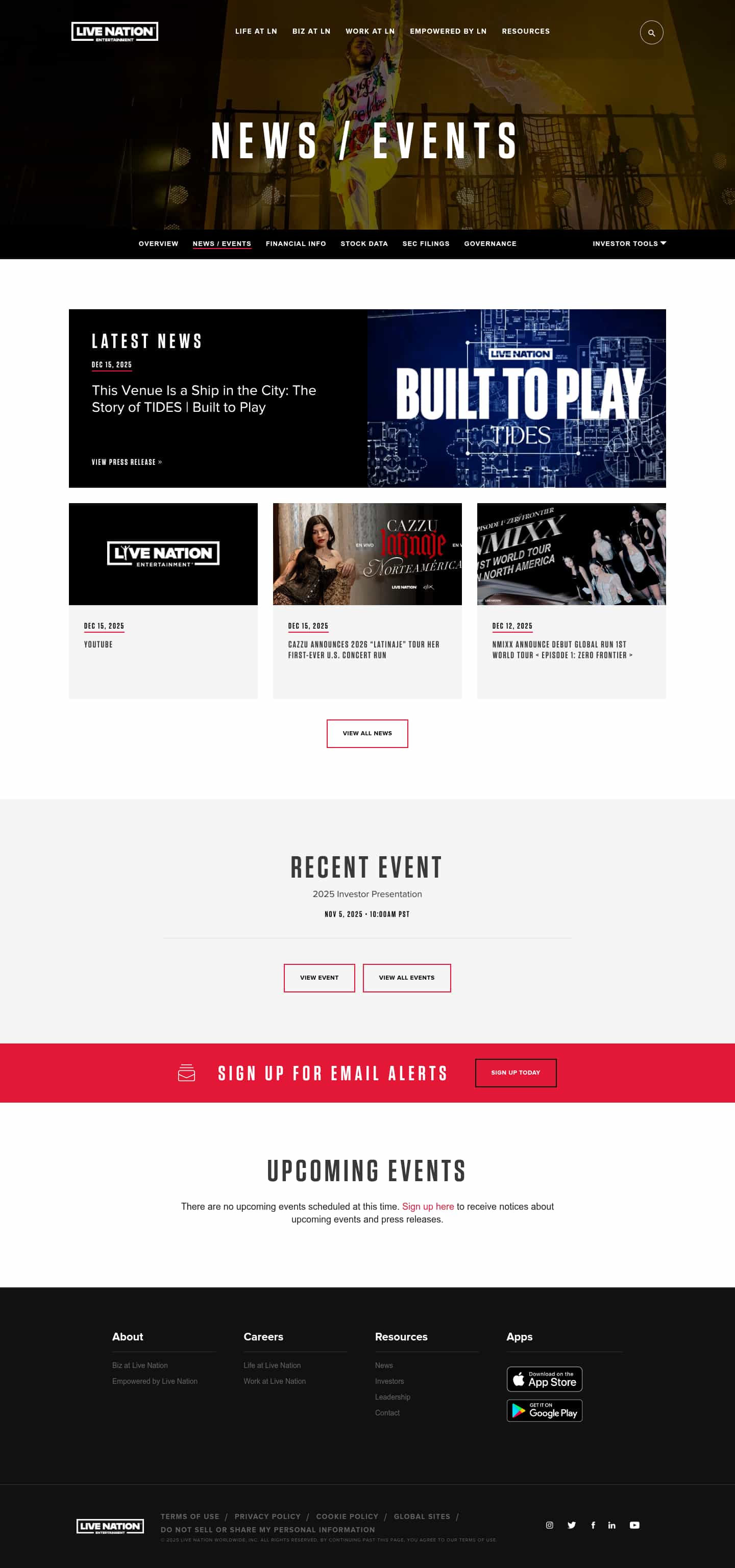 Latest website image capture