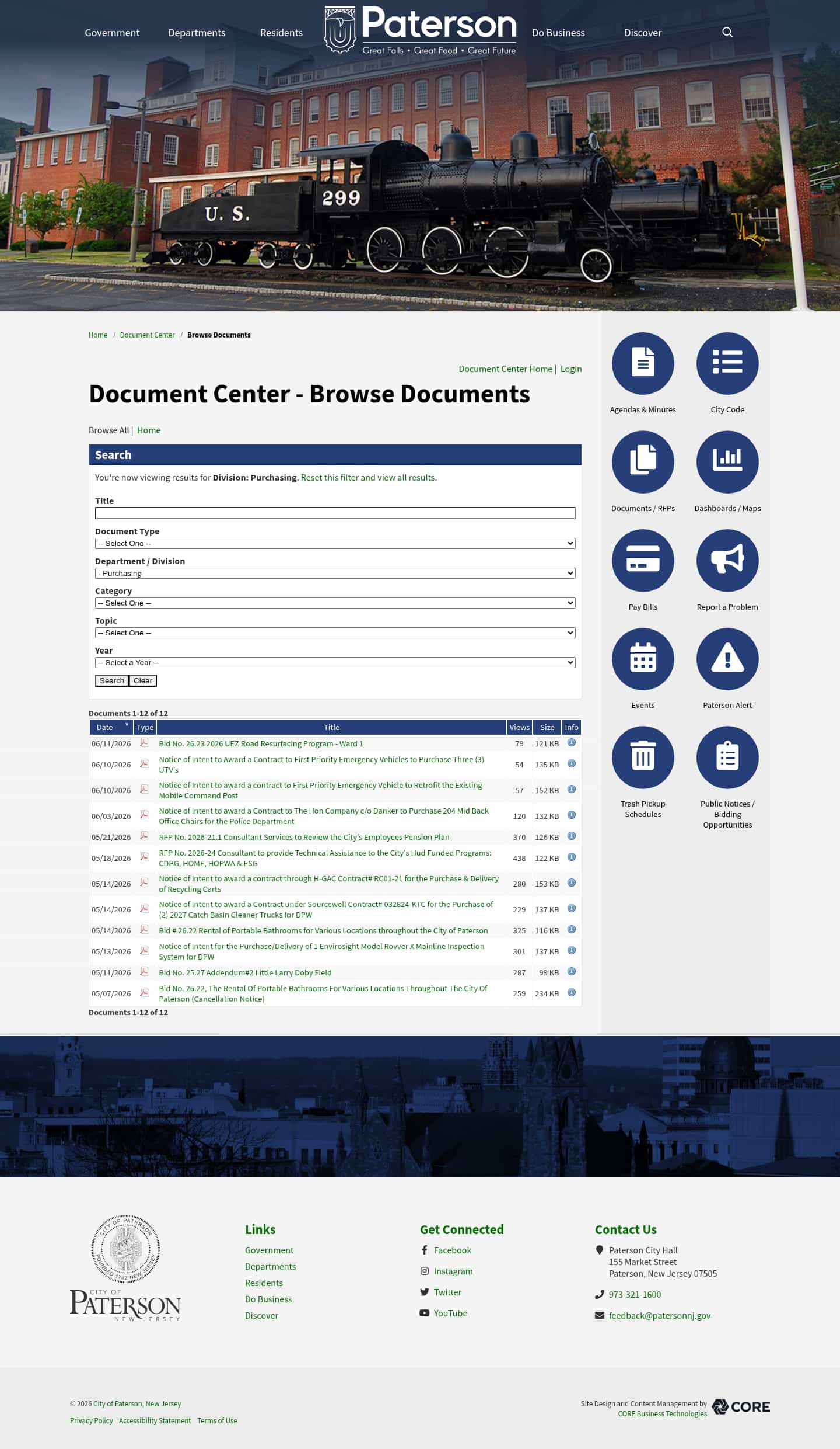 Latest website image capture