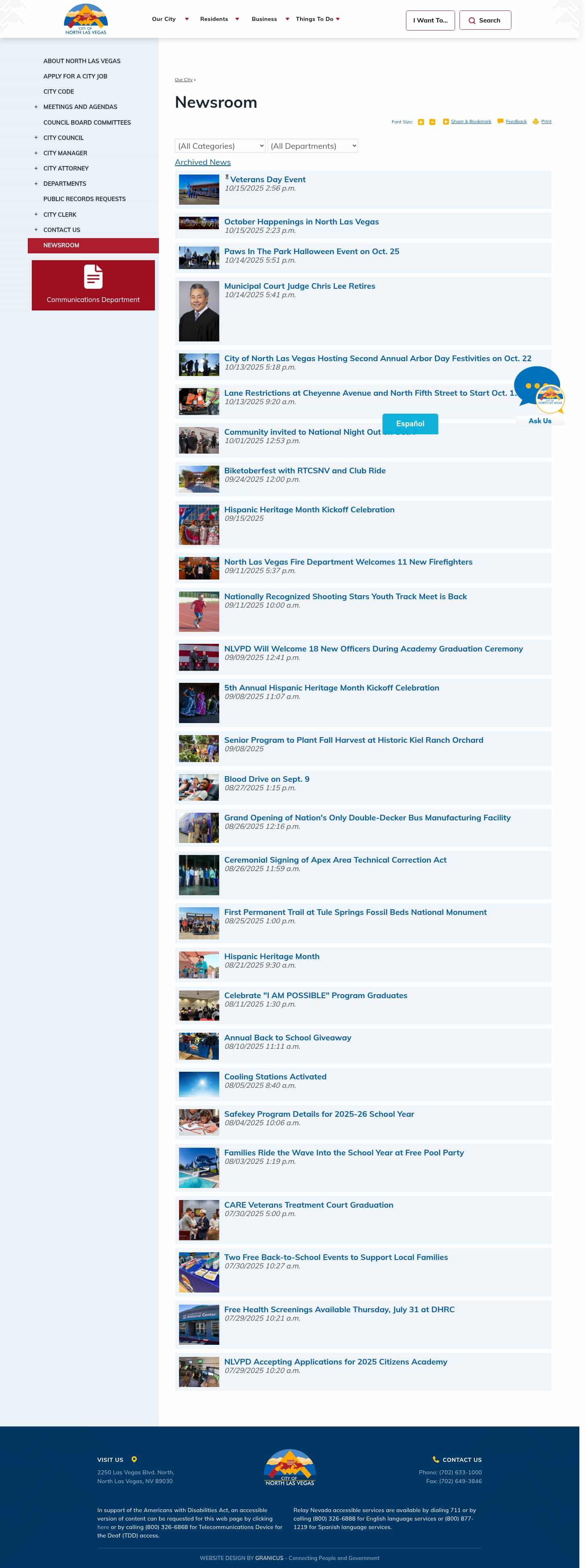 Latest website image capture