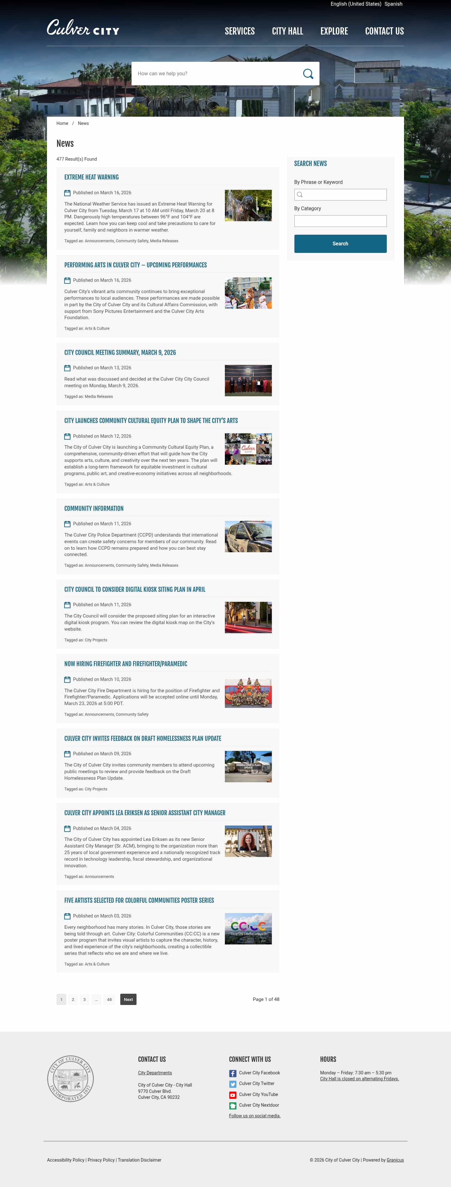 Latest website image capture