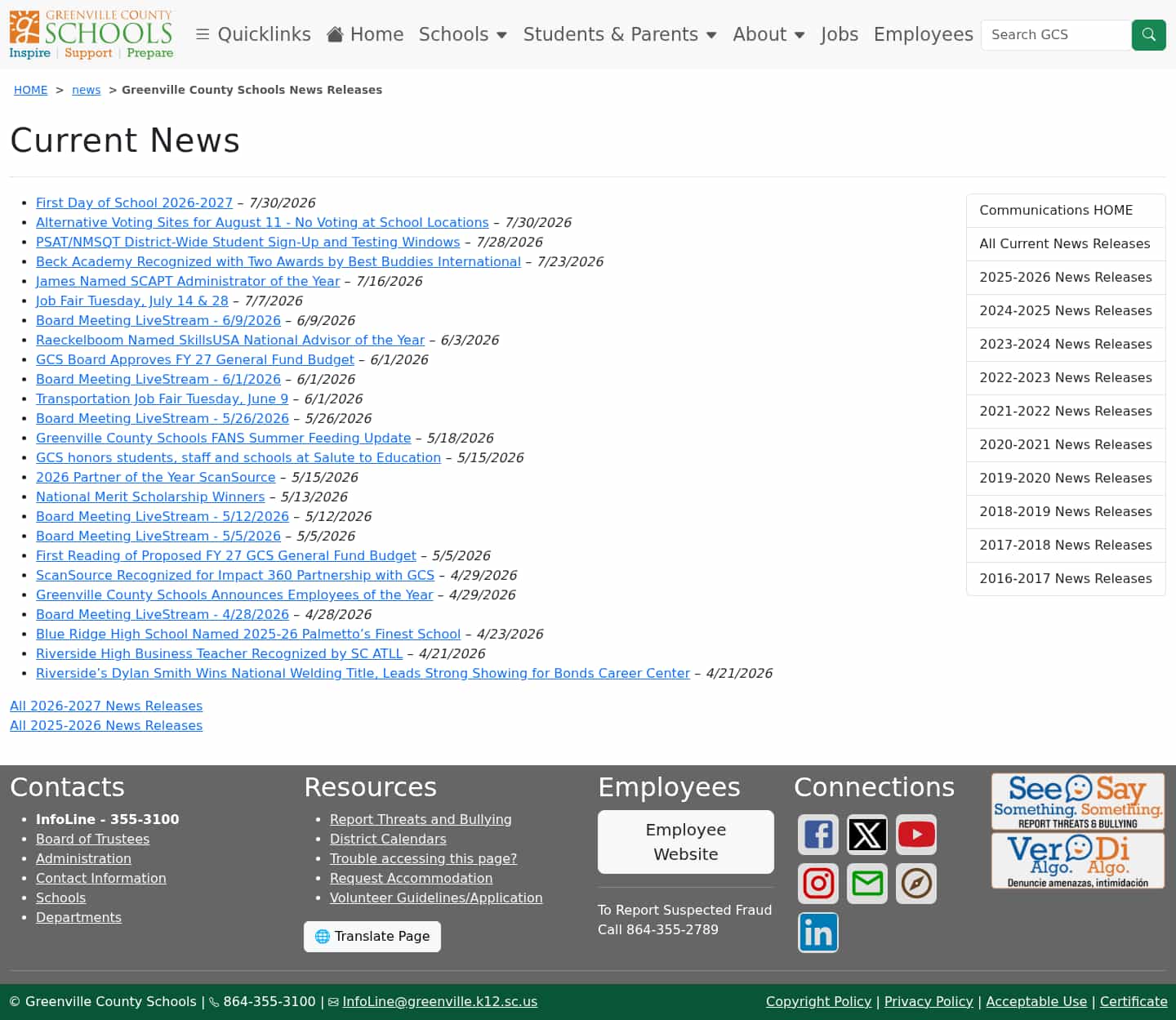 Latest website image capture