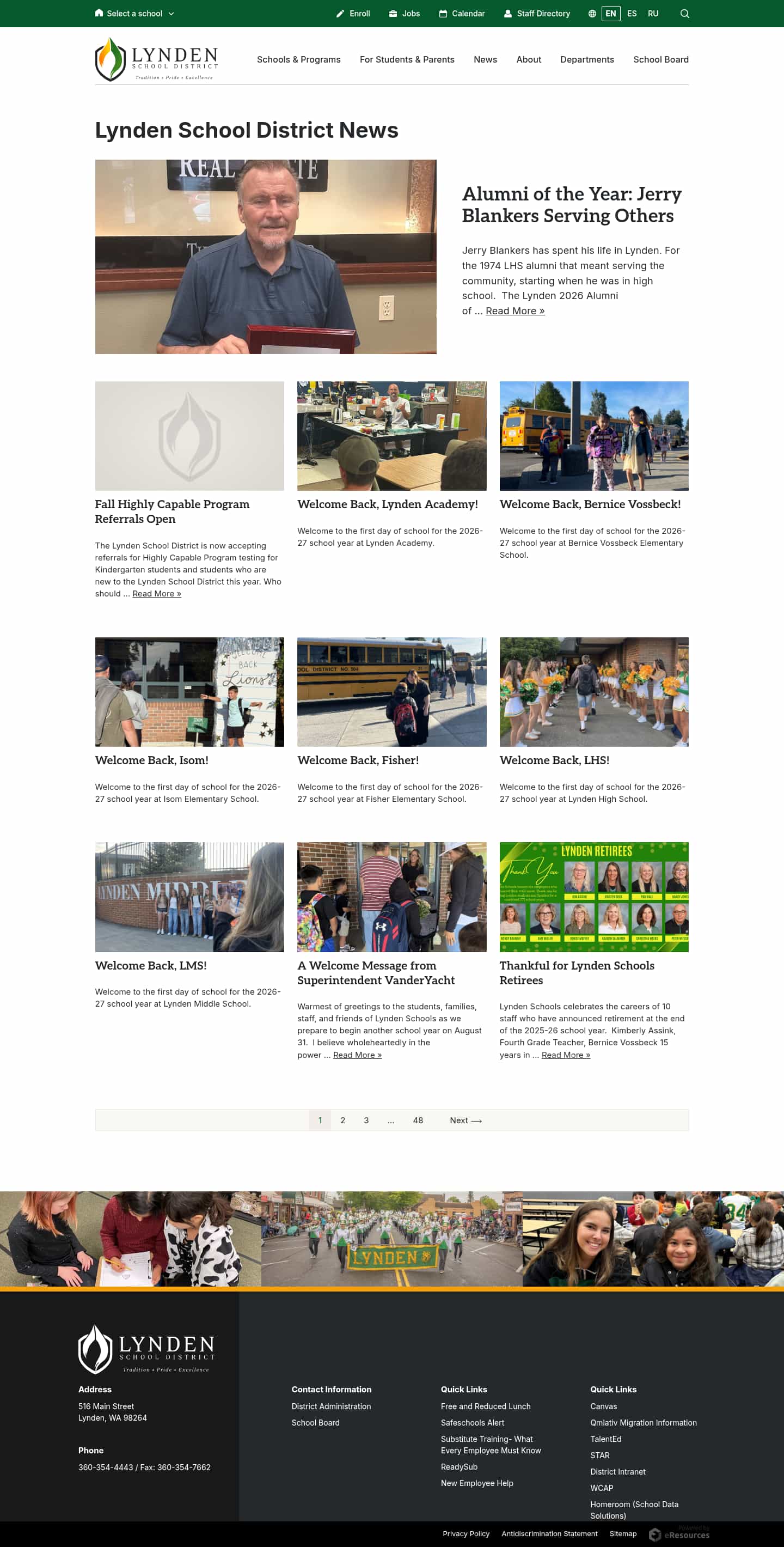 Latest website image capture