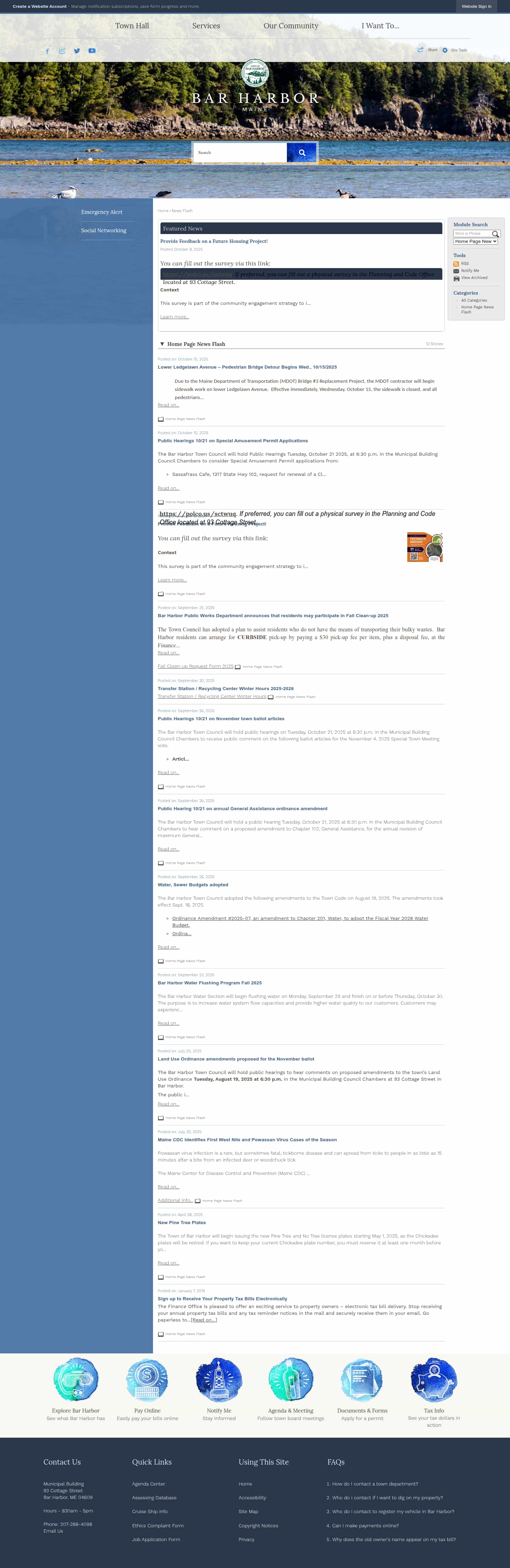 Latest website image capture