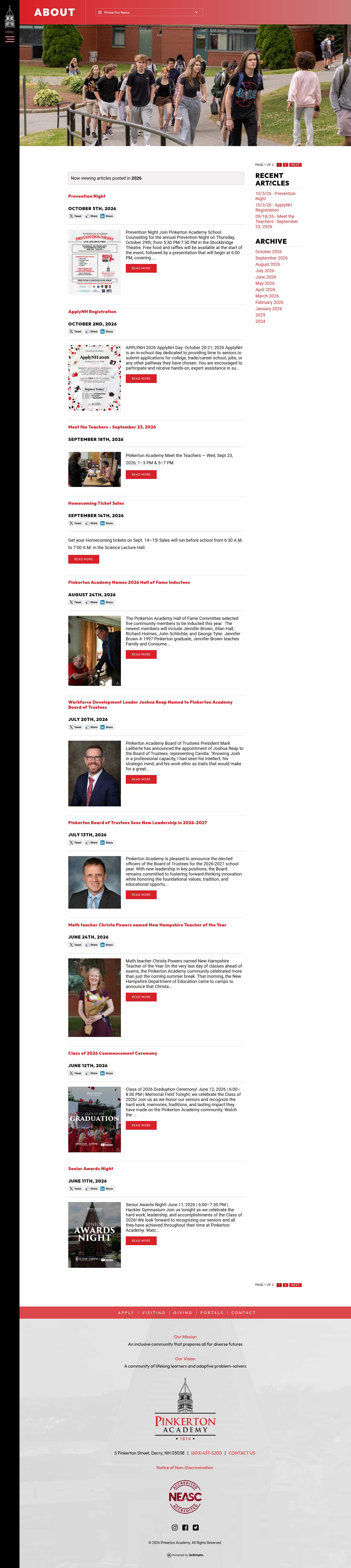 Latest website image capture