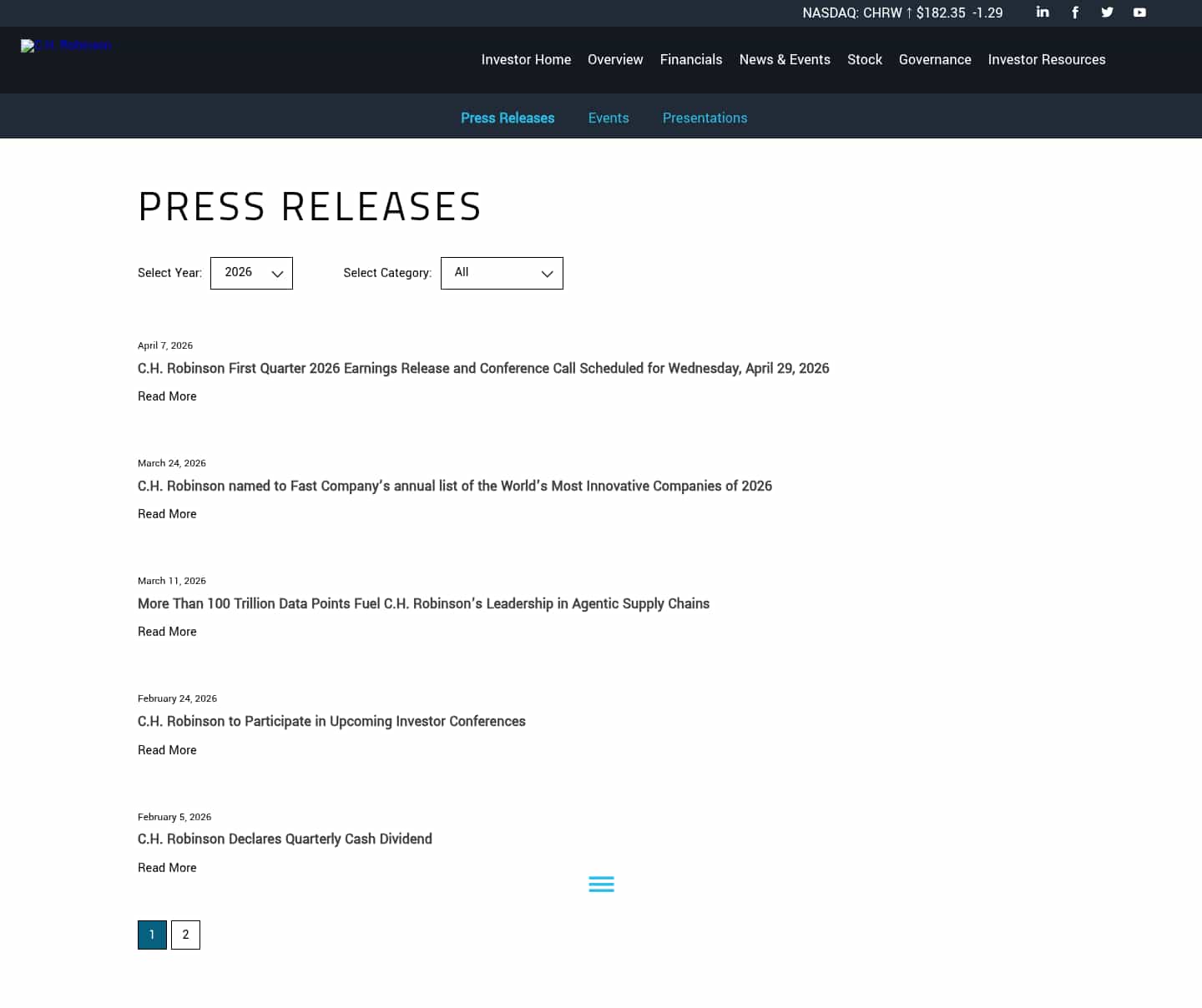 Latest website image capture