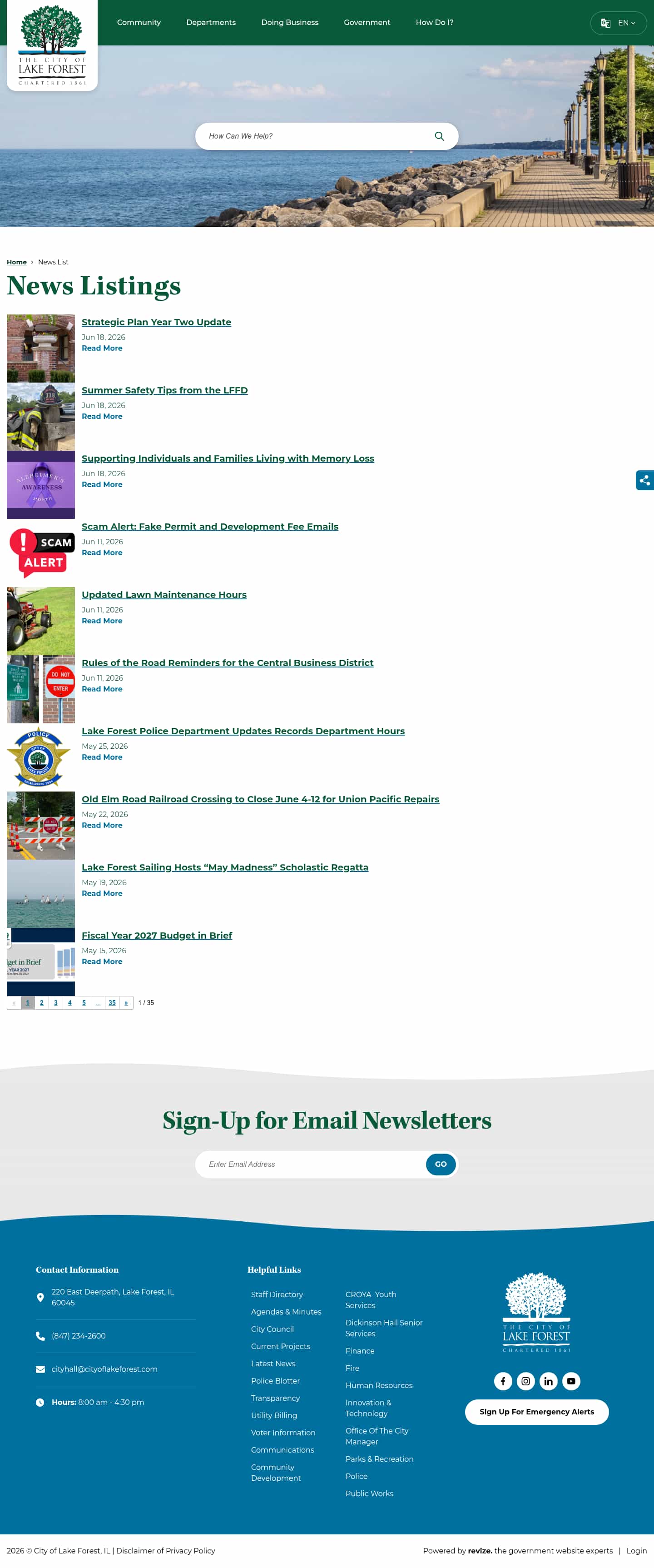 Latest website image capture