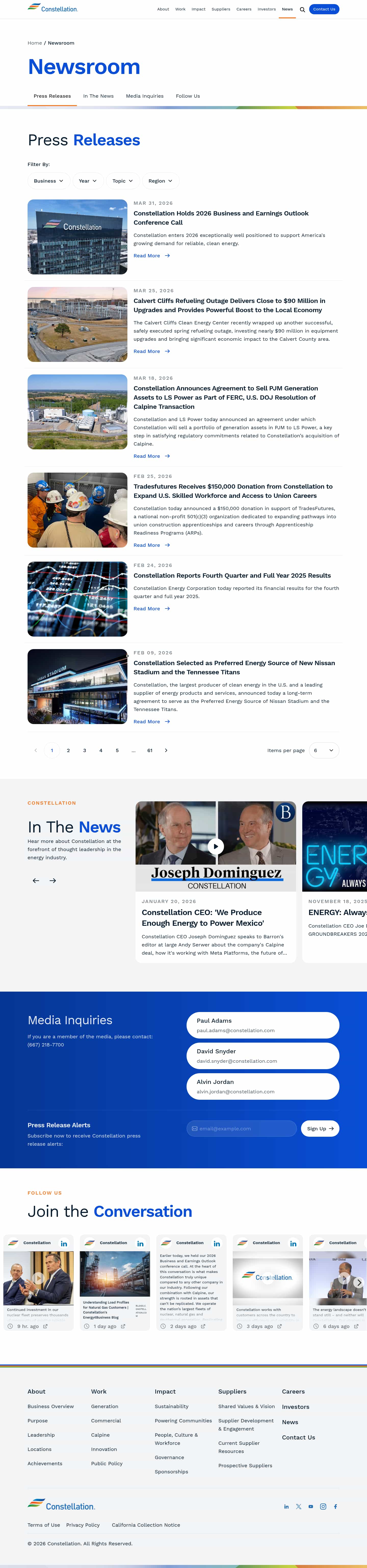Latest website image capture