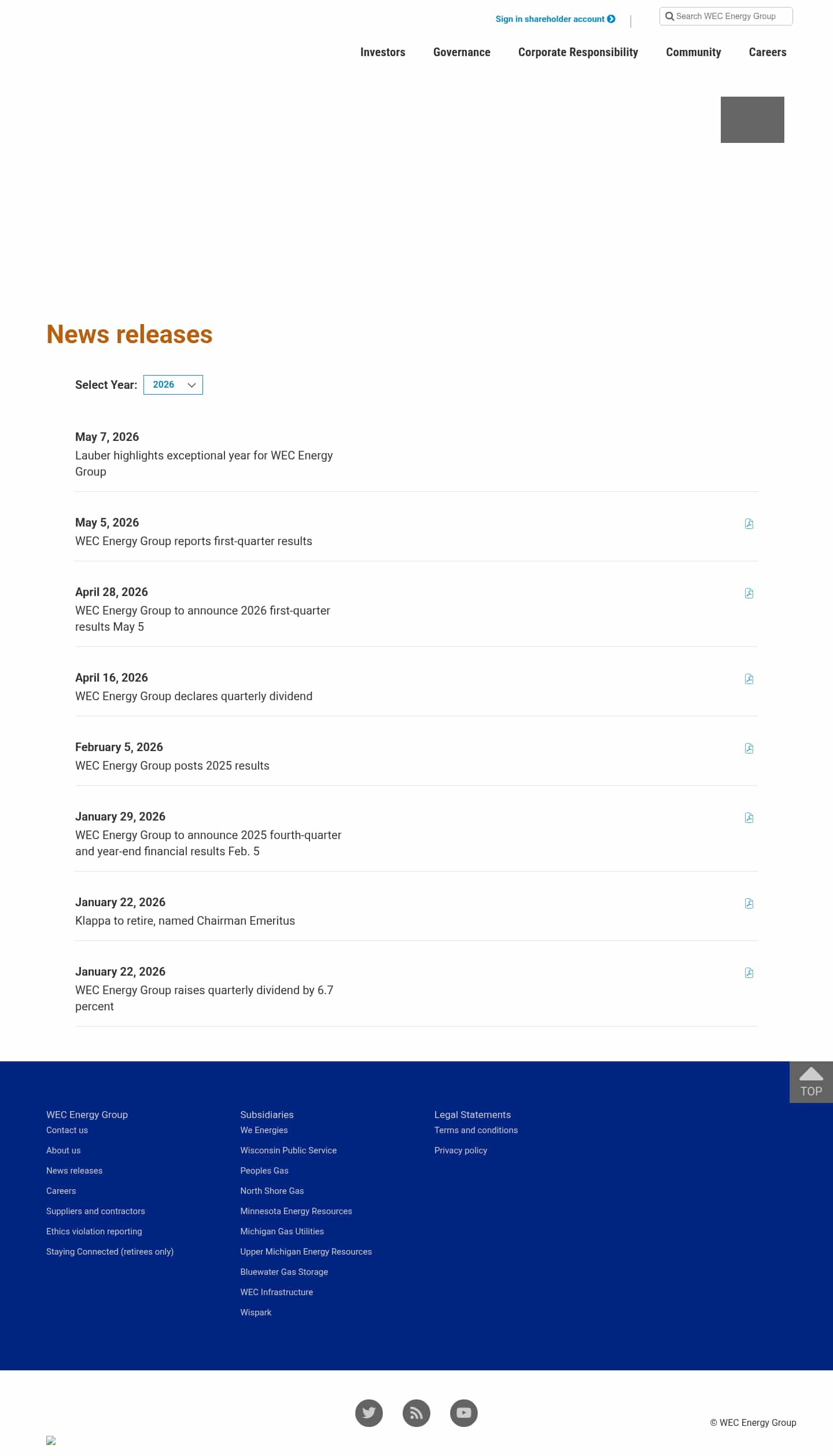 Latest website image capture