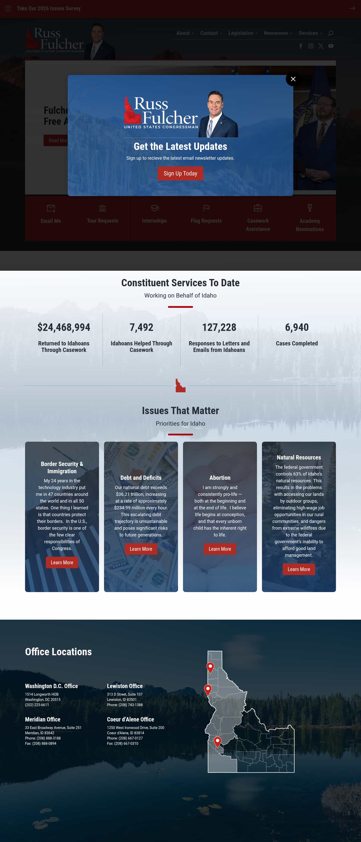 Latest website image capture