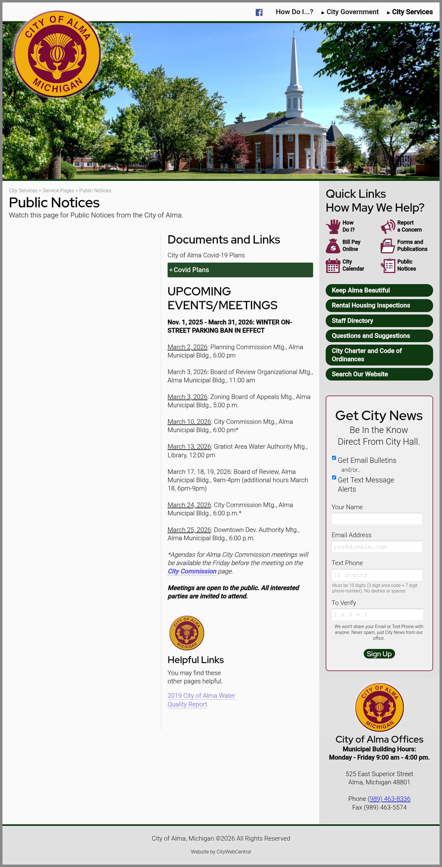 Latest website image capture