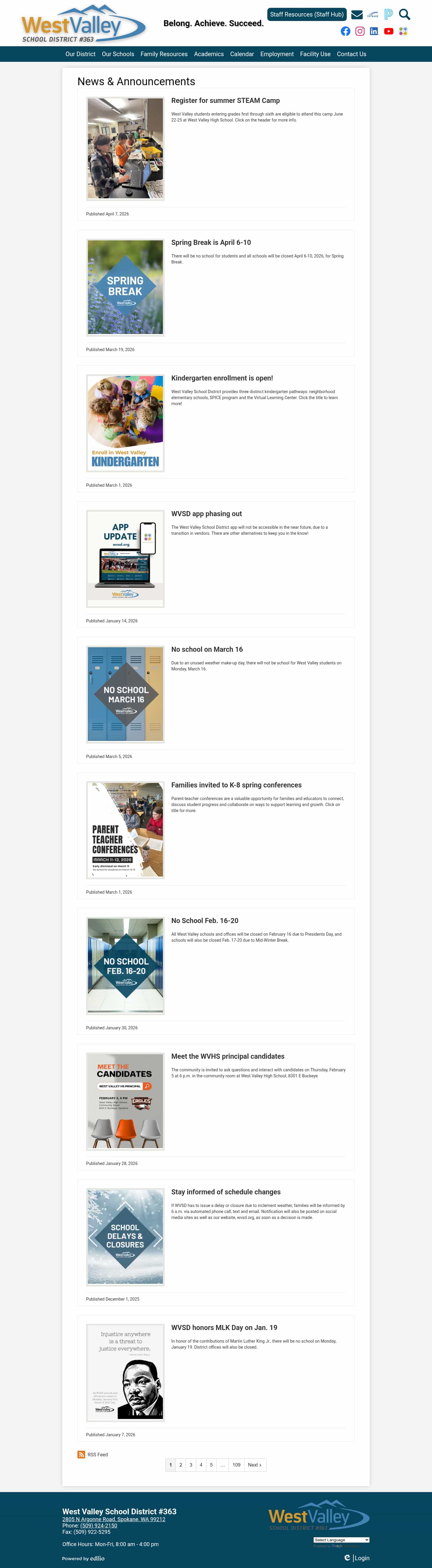 Latest website image capture