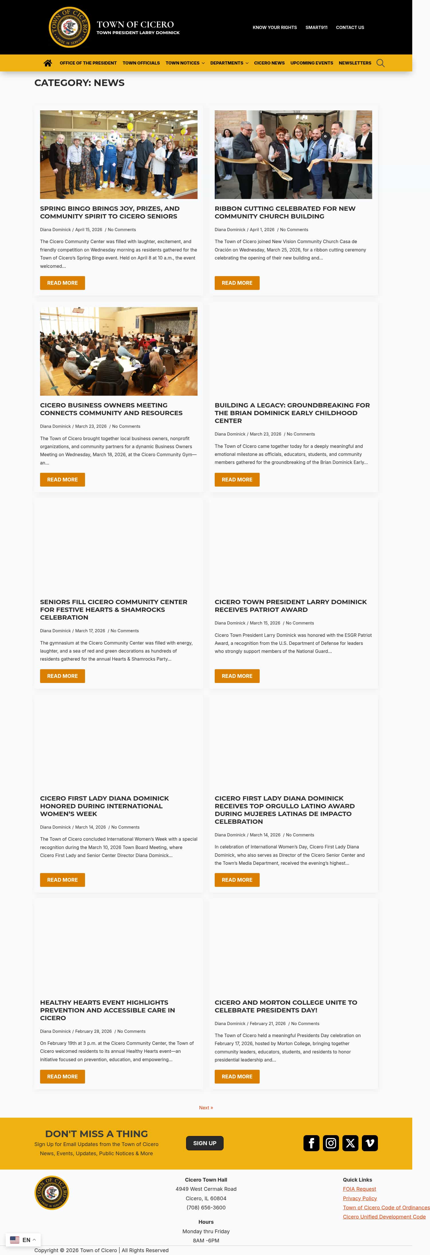 Latest website image capture