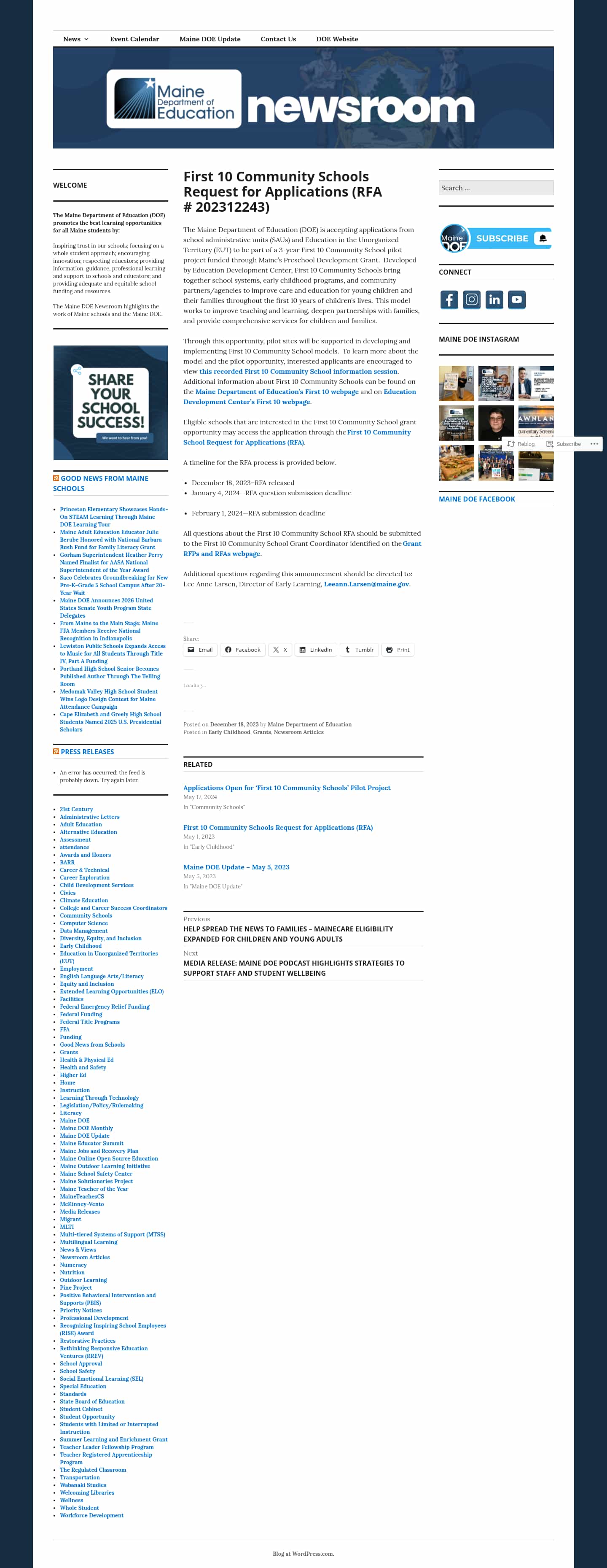 Latest website image capture