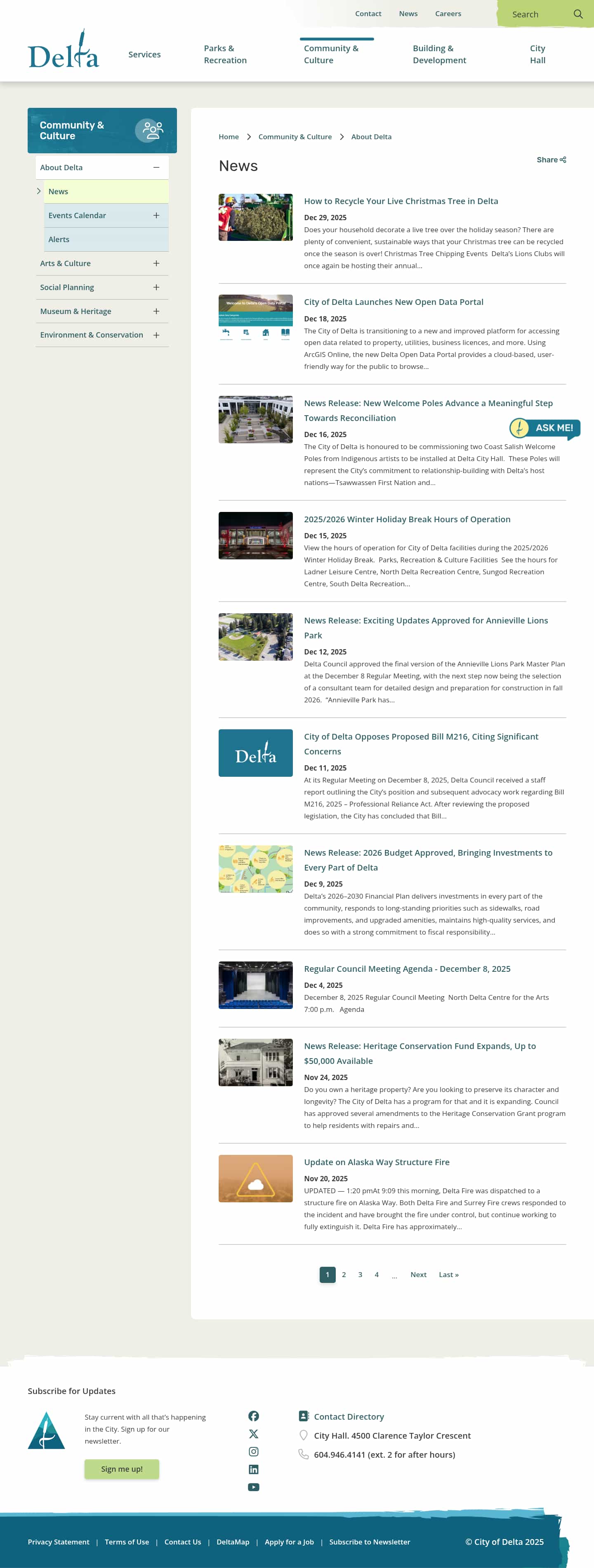 Latest website image capture