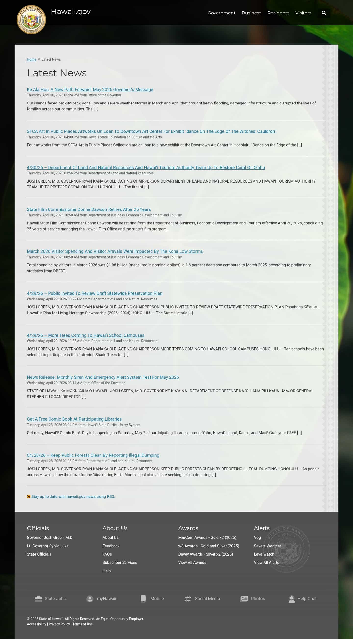 Latest website image capture