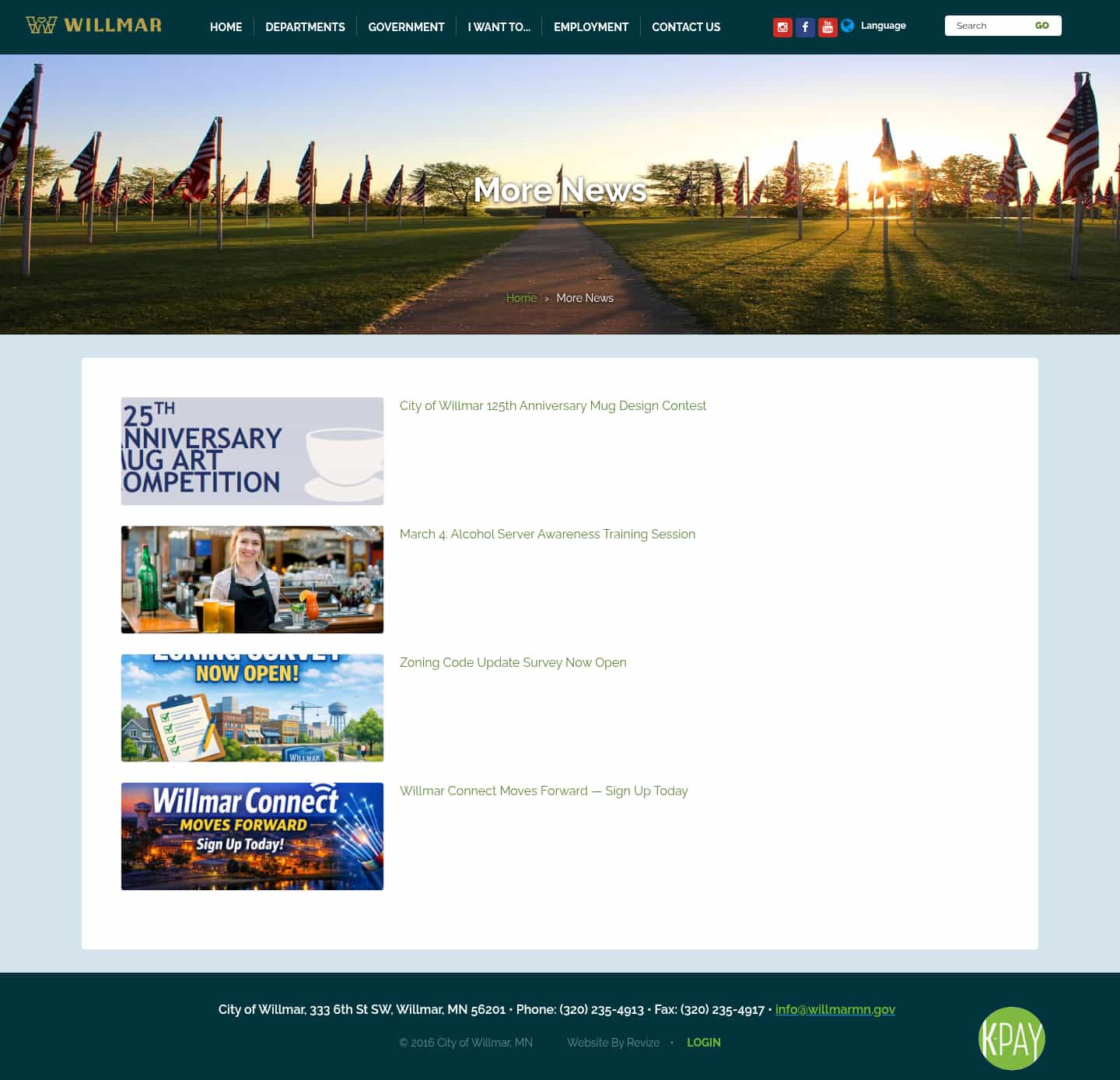 Latest website image capture