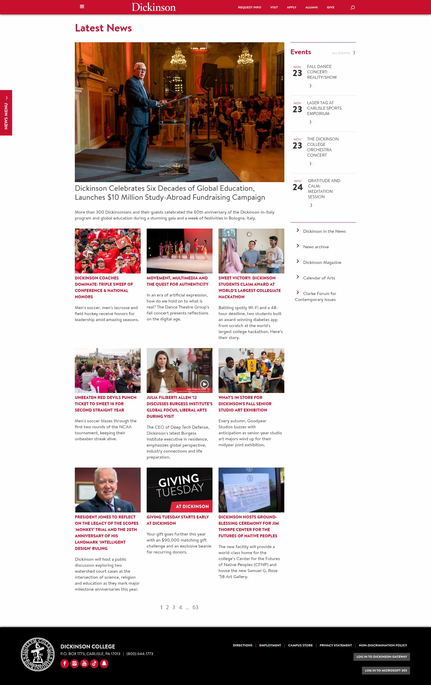 Latest website image capture