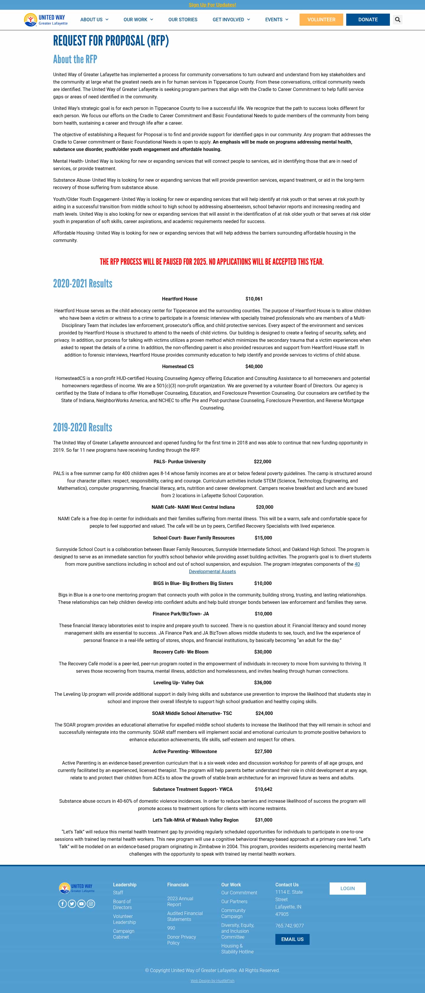 Latest website image capture