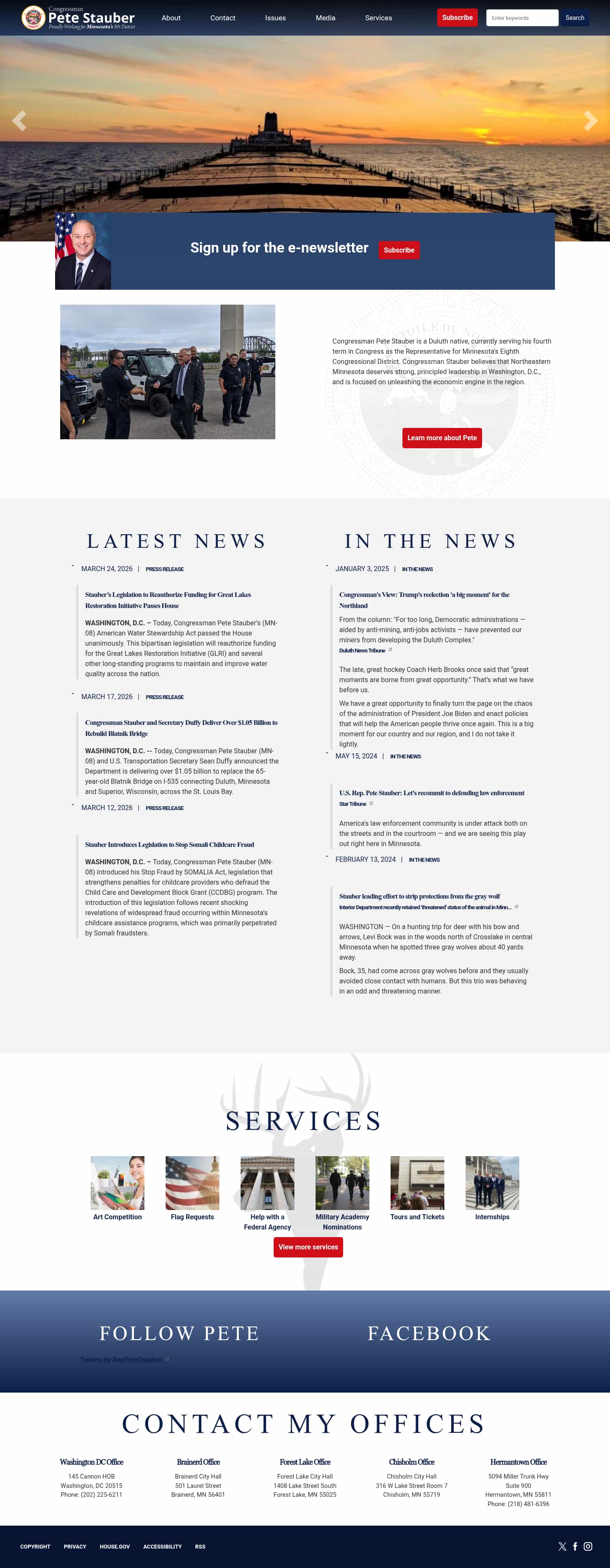 Latest website image capture