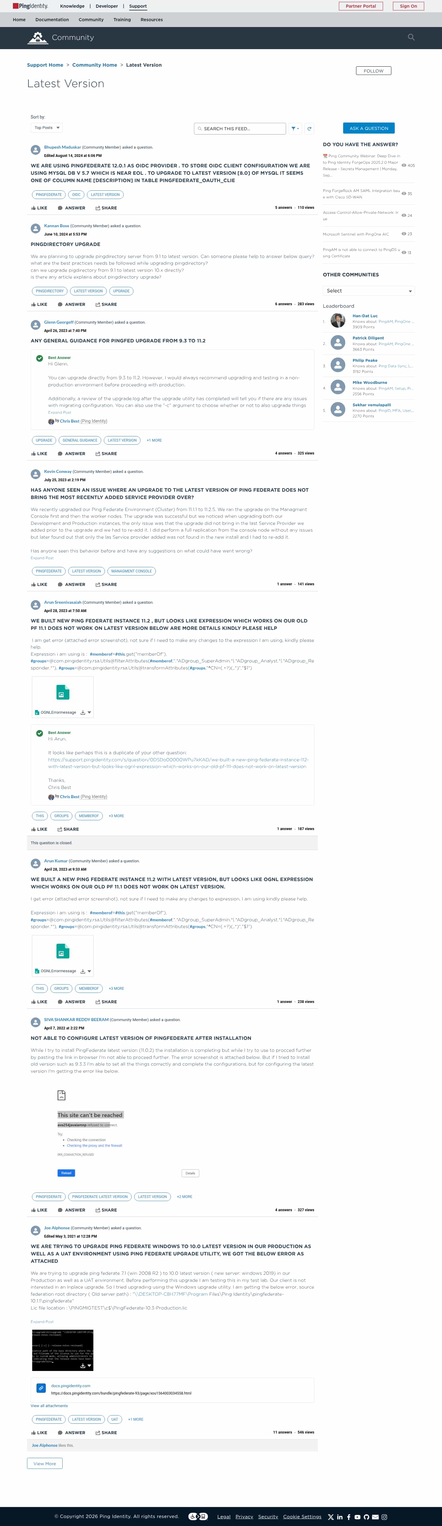 Latest website image capture