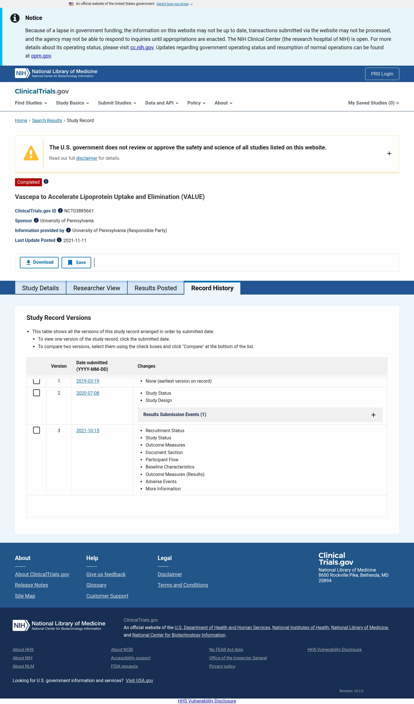 Latest website image capture