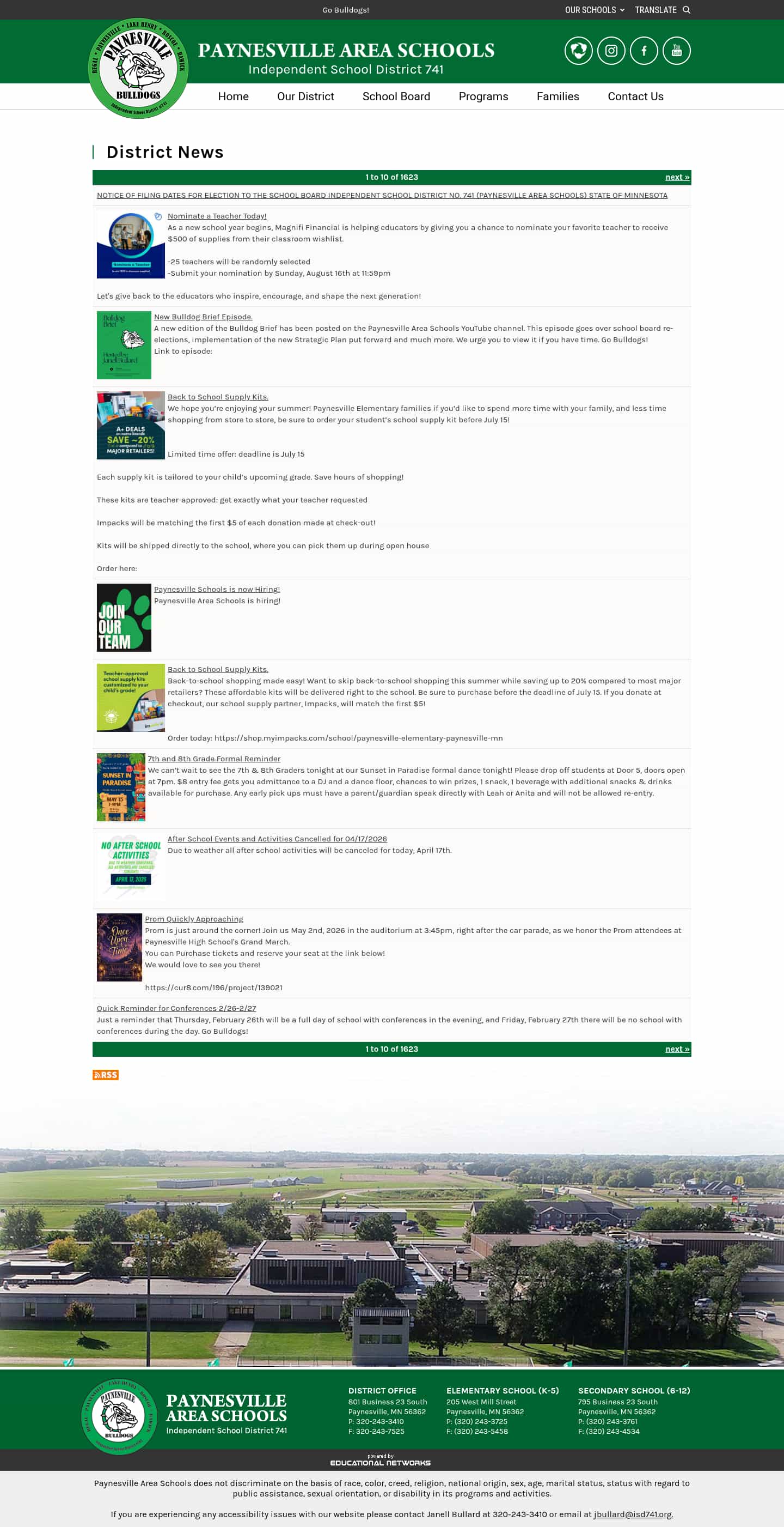 Latest website image capture