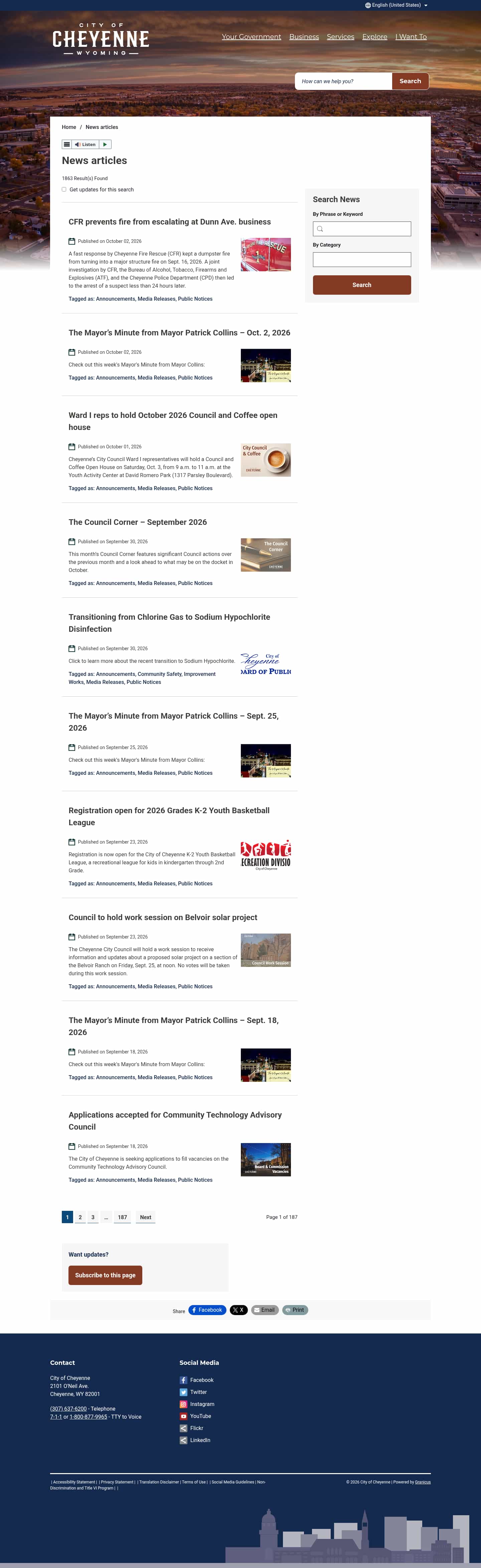 Latest website image capture