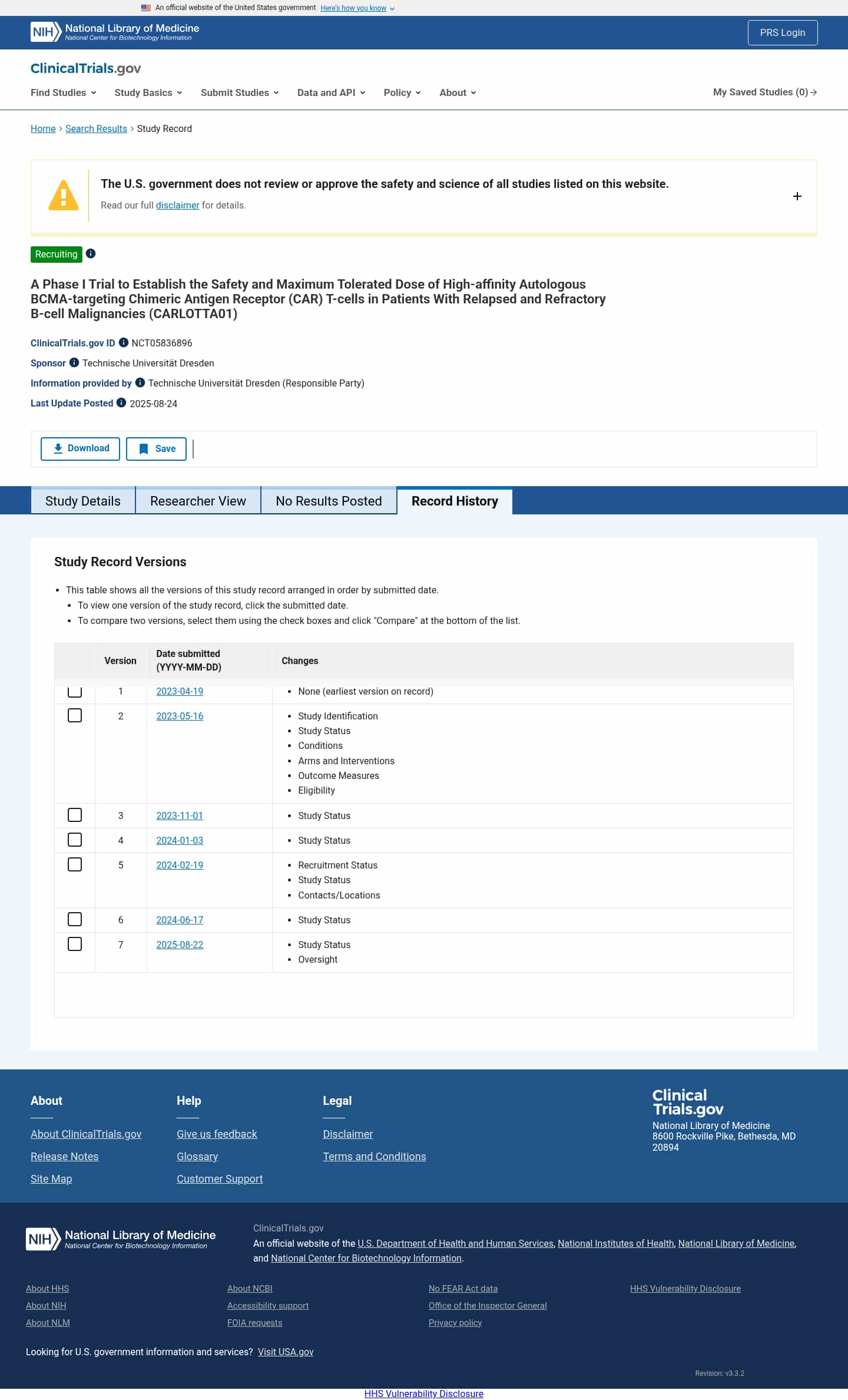 Latest website image capture