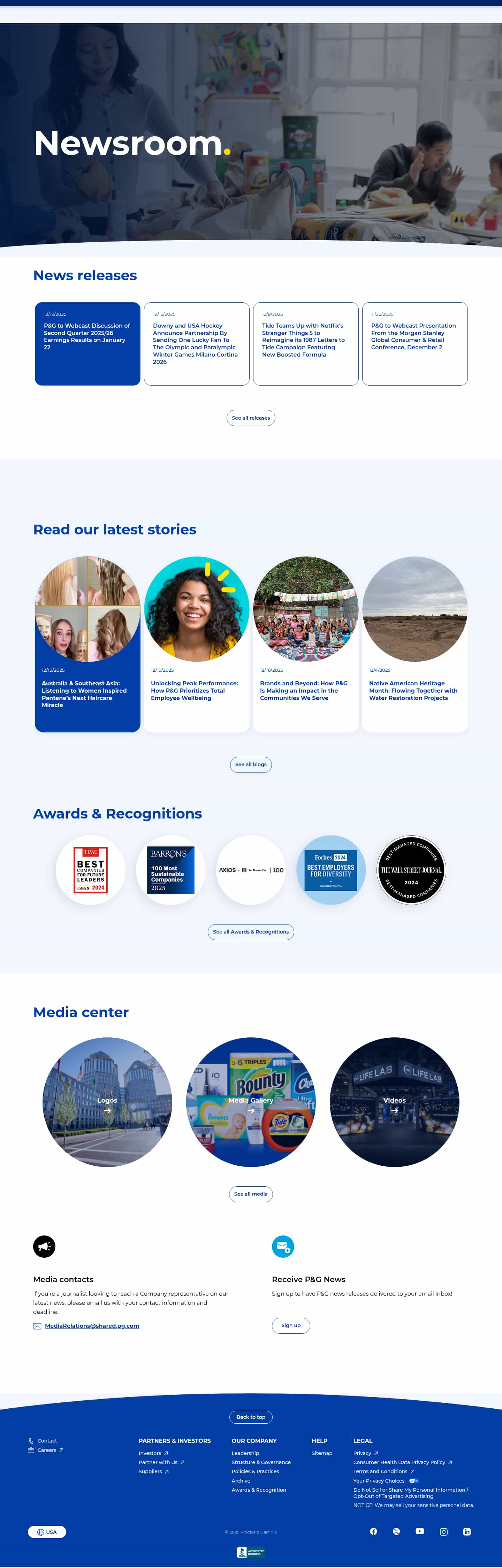 Latest website image capture