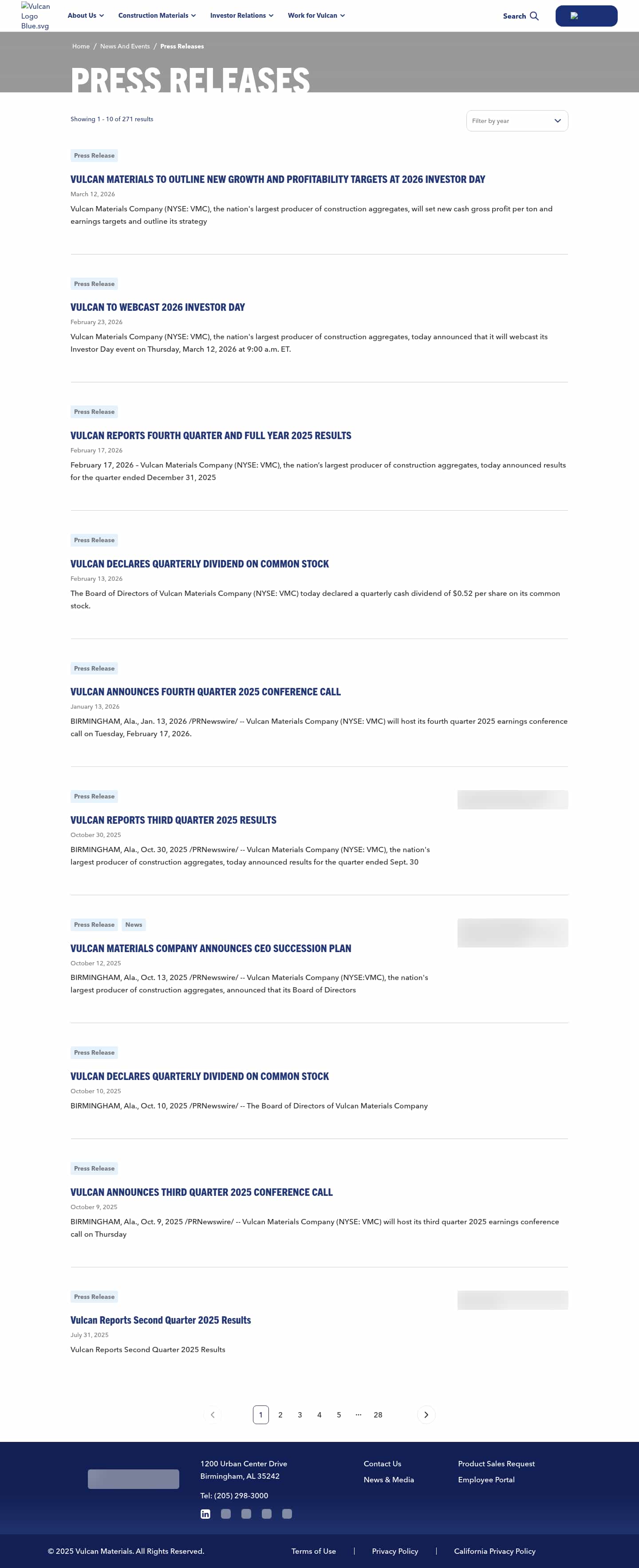 Latest website image capture