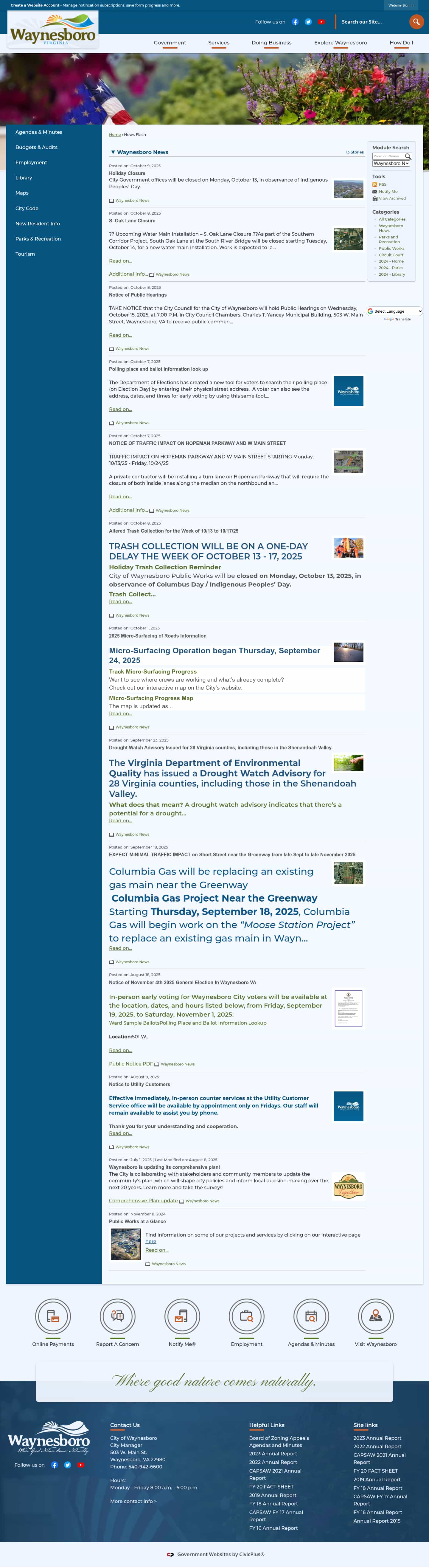 Latest website image capture