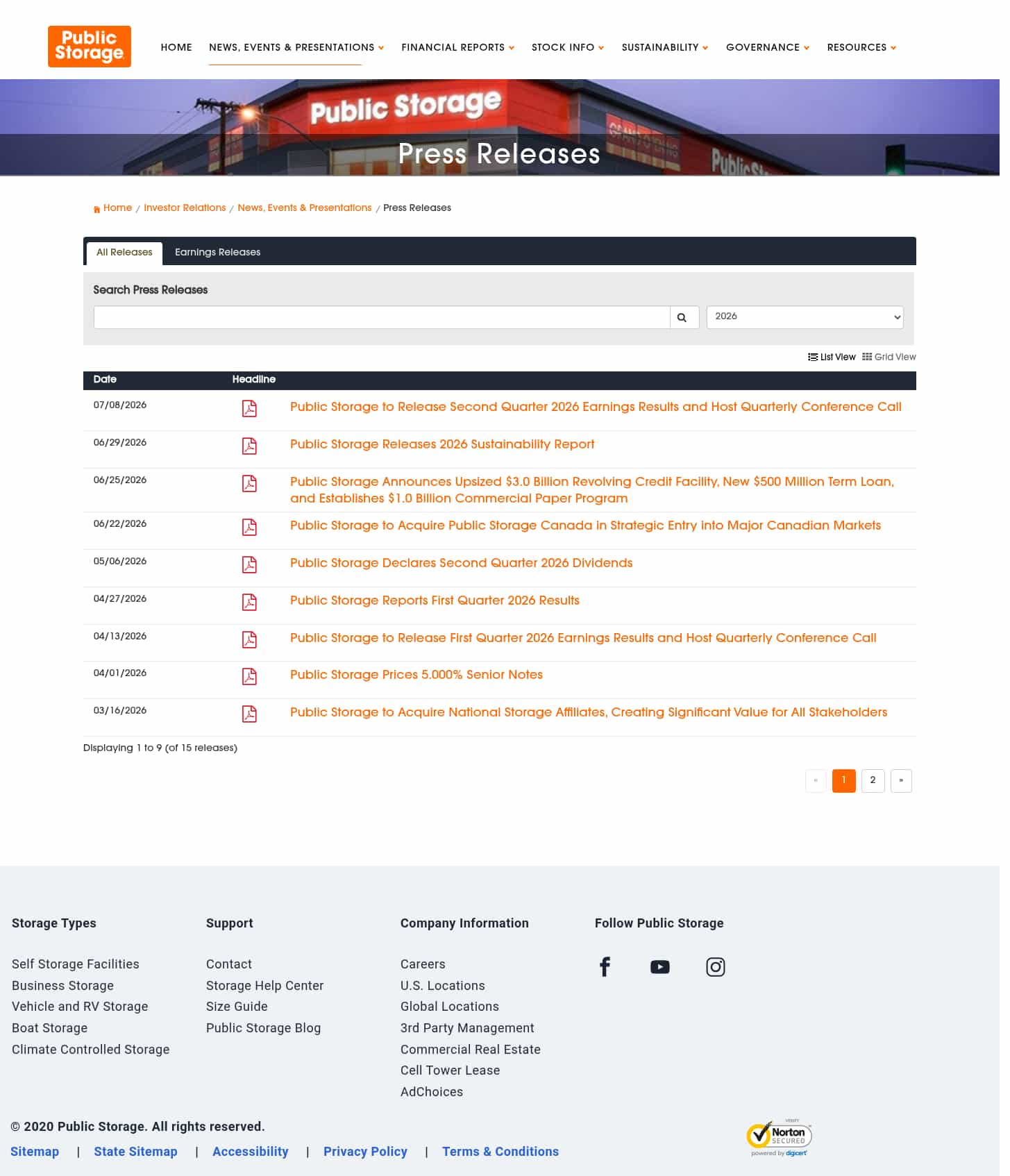 Latest website image capture