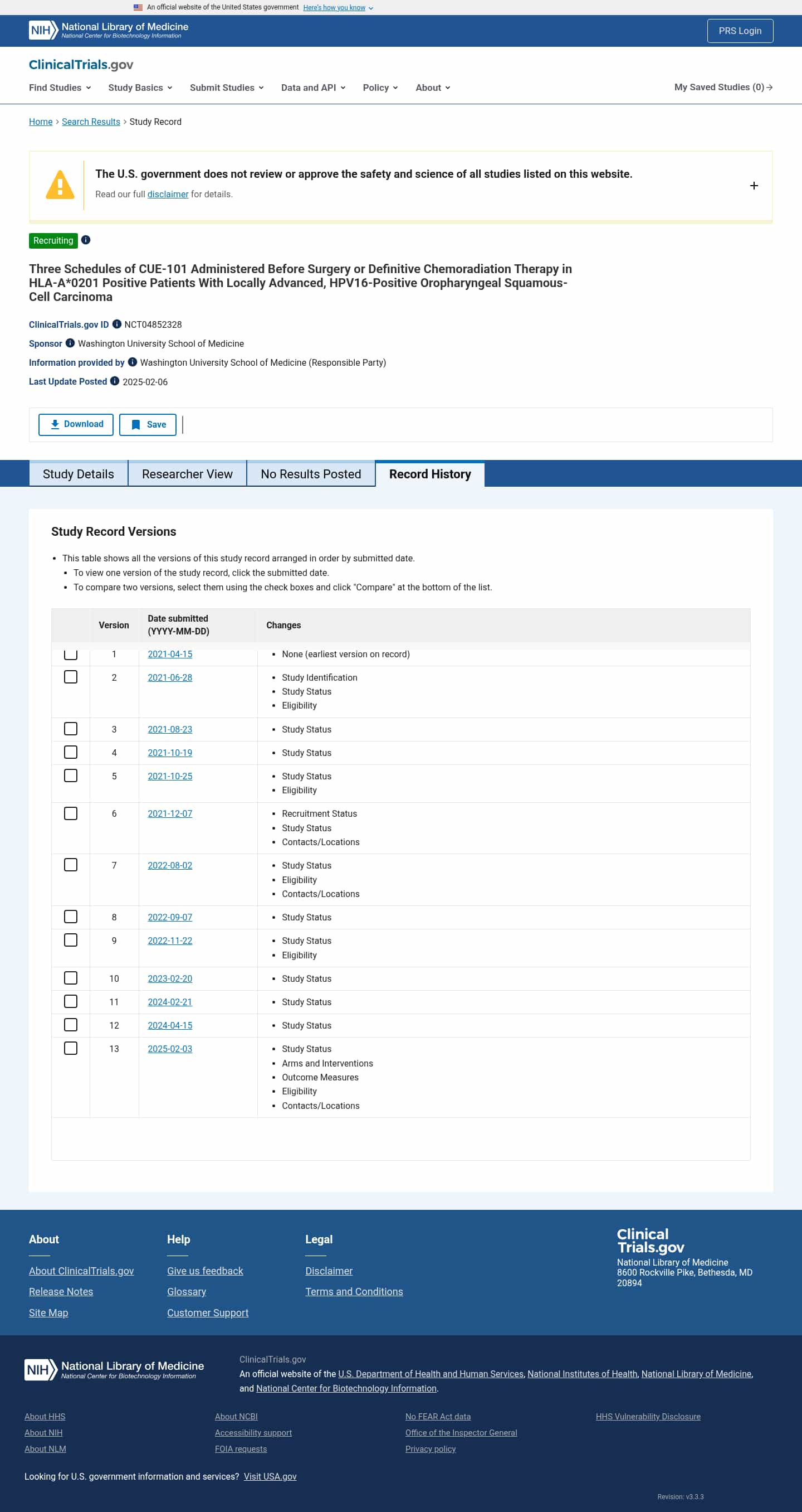 Latest website image capture