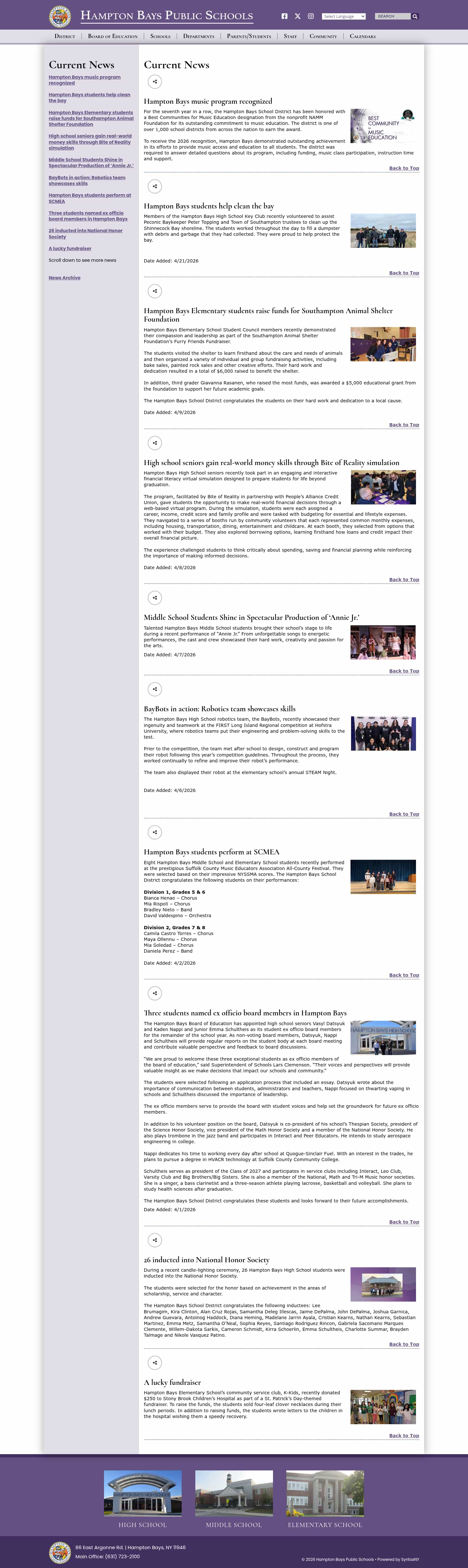 Latest website image capture