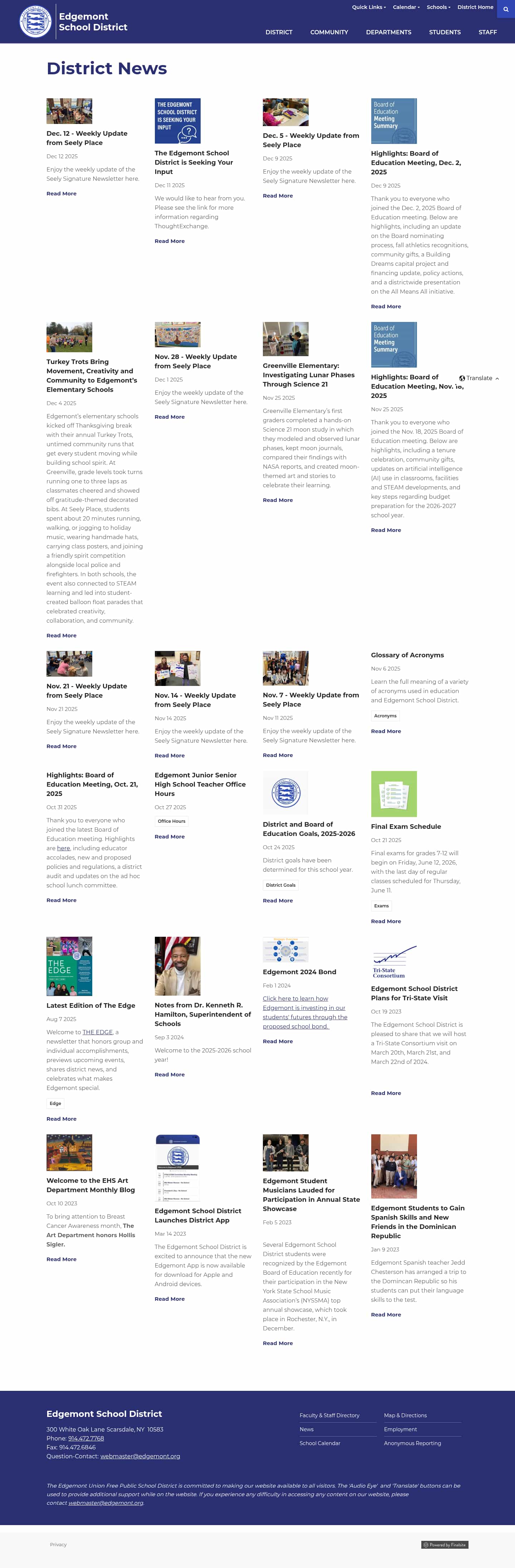 Latest website image capture