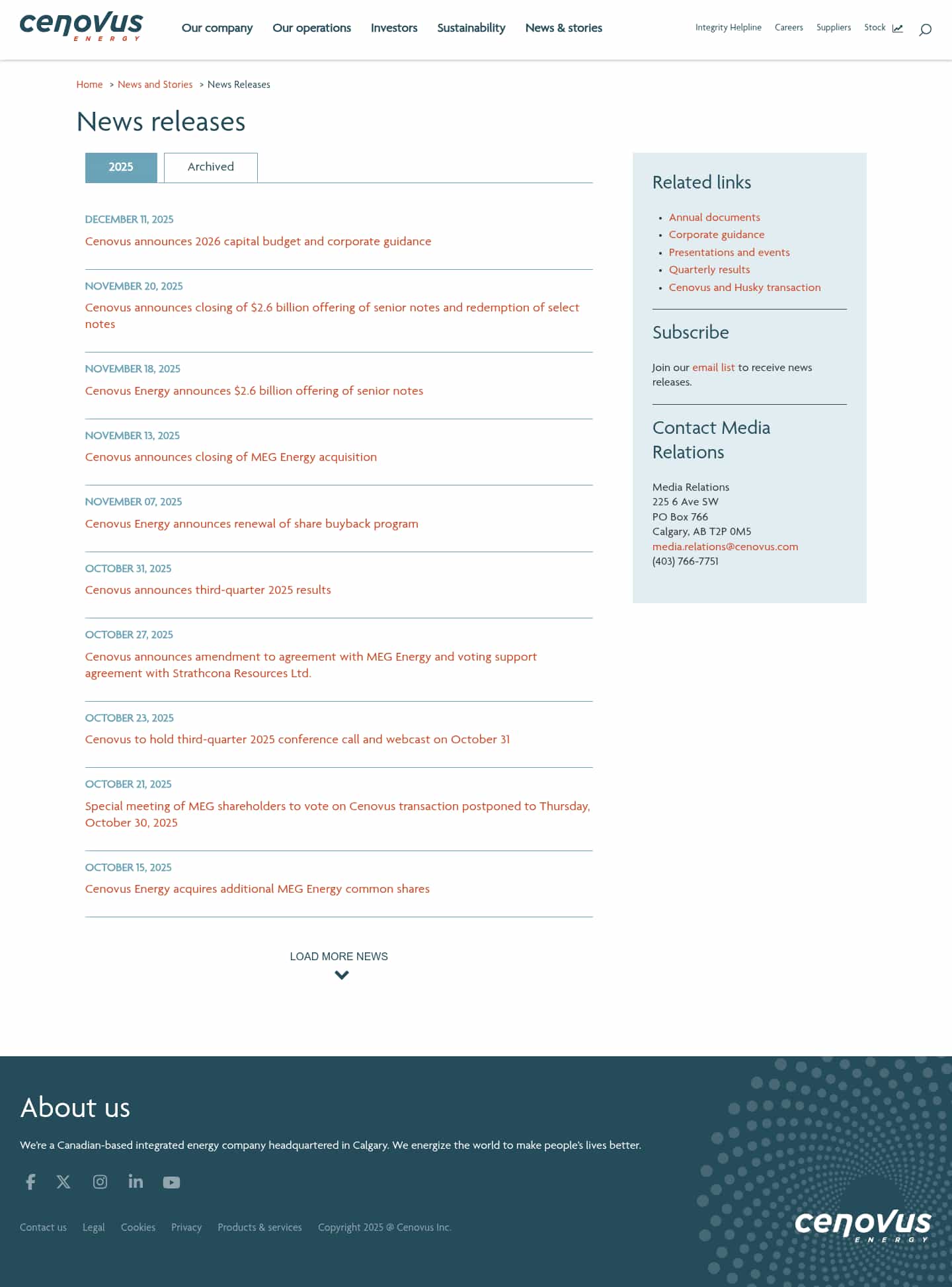 Latest website image capture