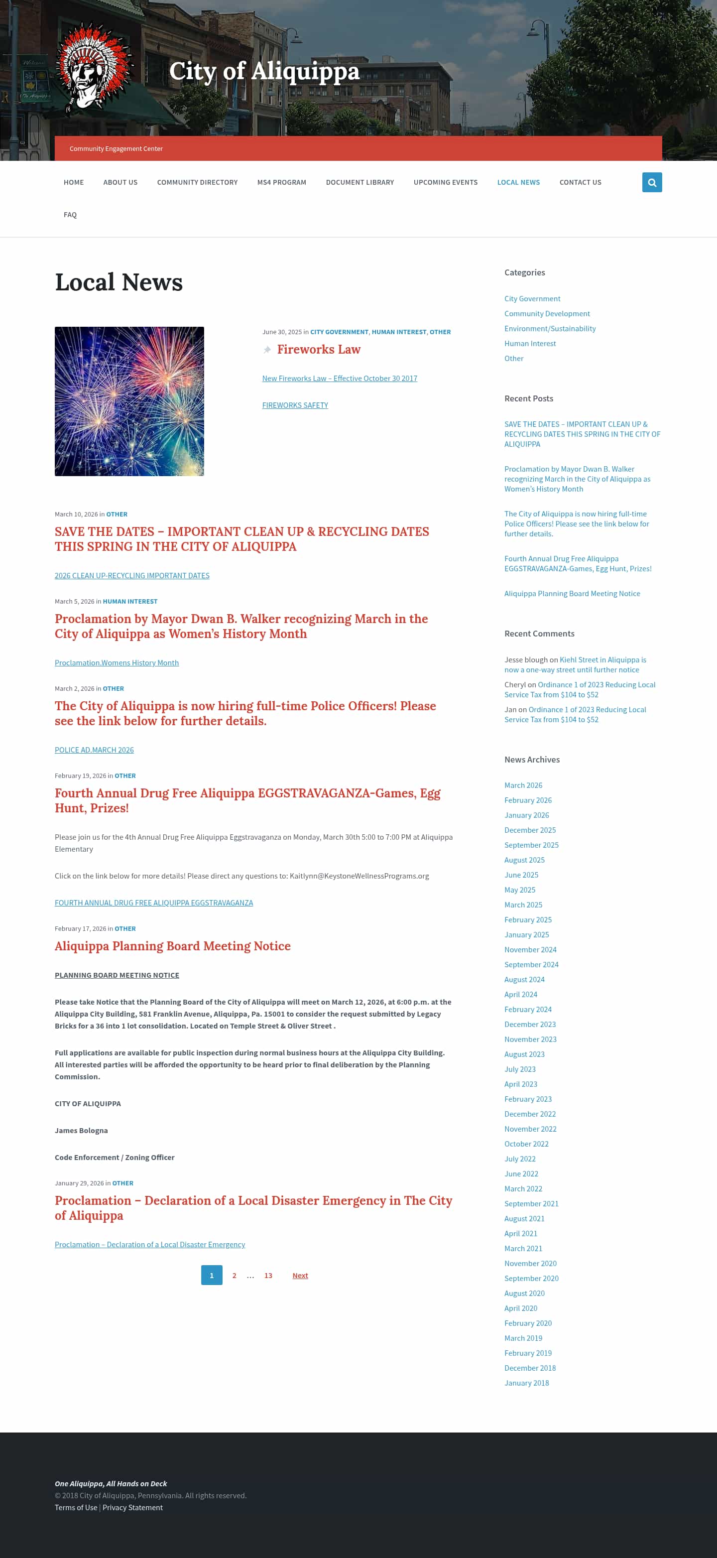 Latest website image capture