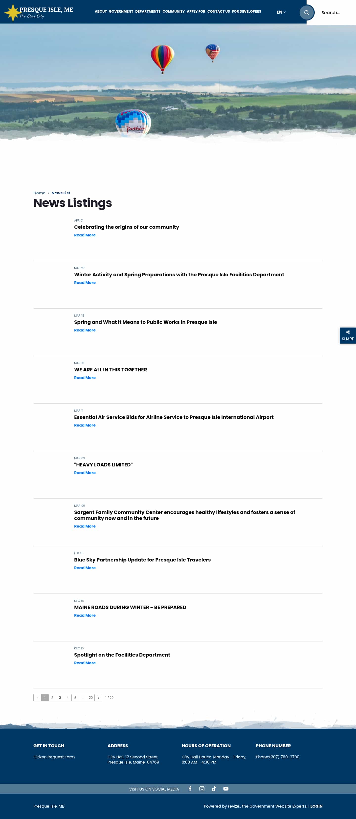 Latest website image capture