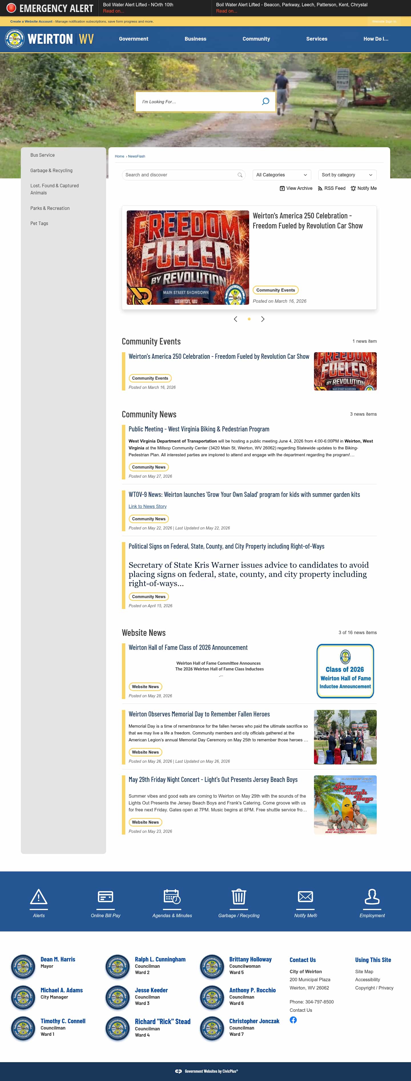 Latest website image capture